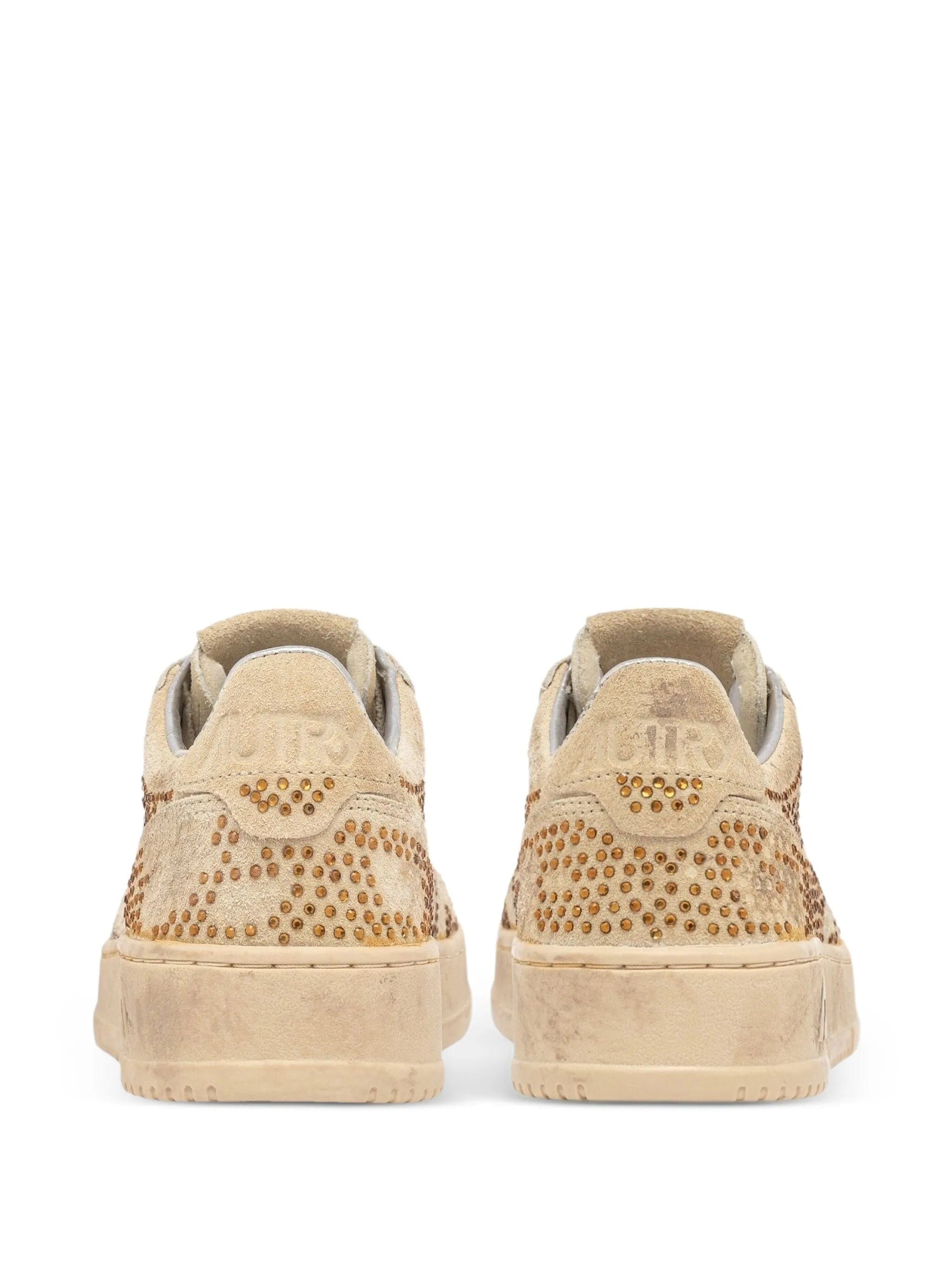 Autry Medalist low rhinestones sneakers