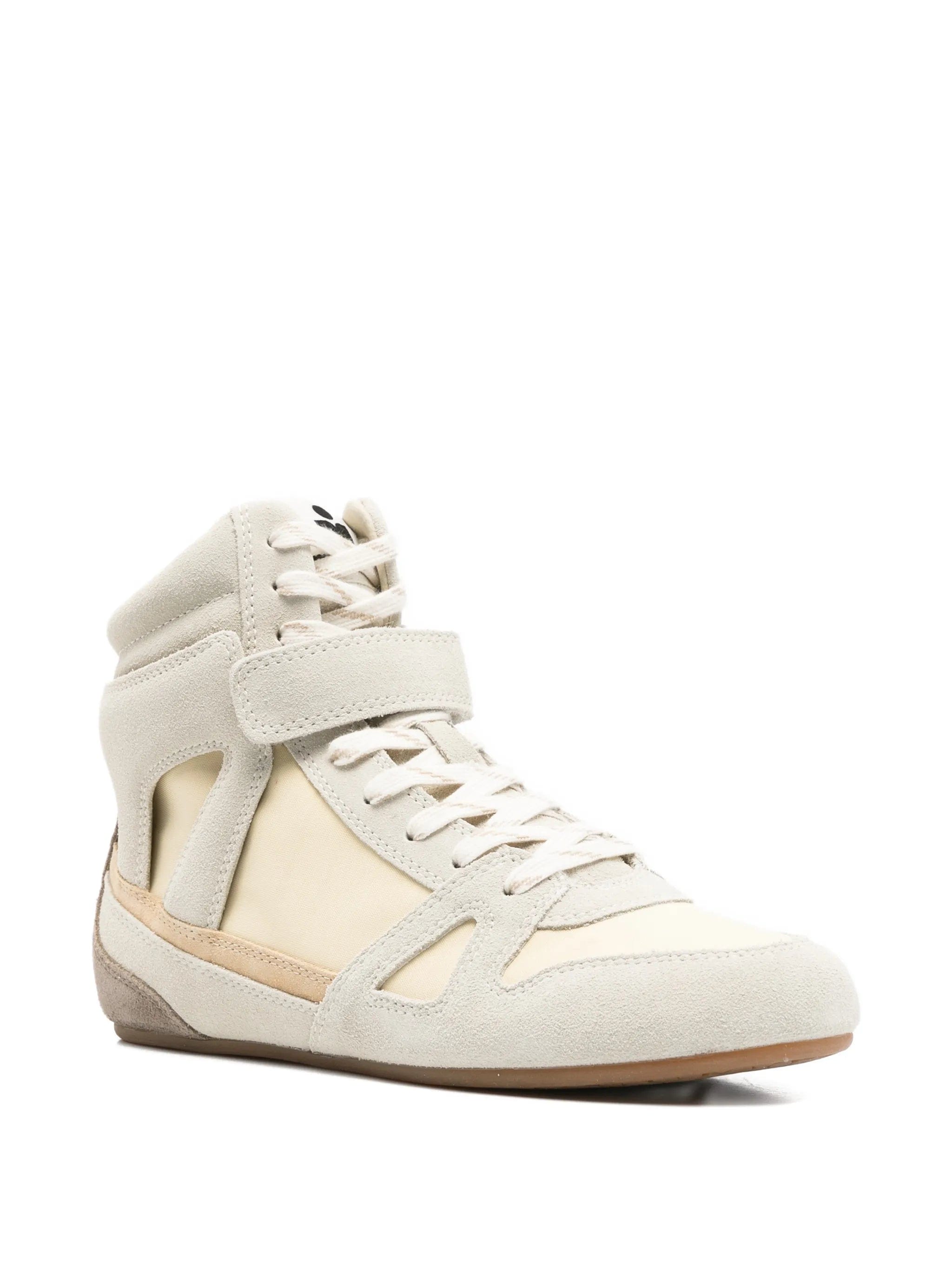 Isabel Marant Senny high - top suede sneakers