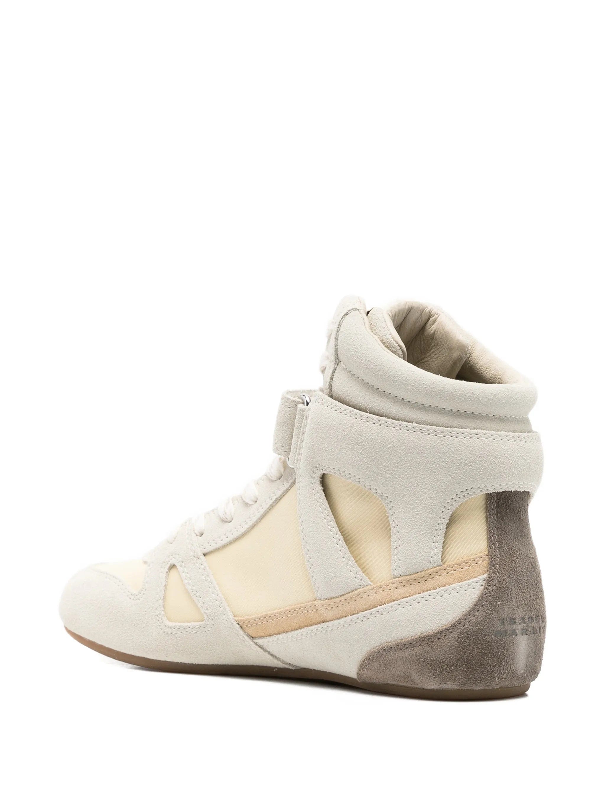 Isabel Marant Senny high - top suede sneakers