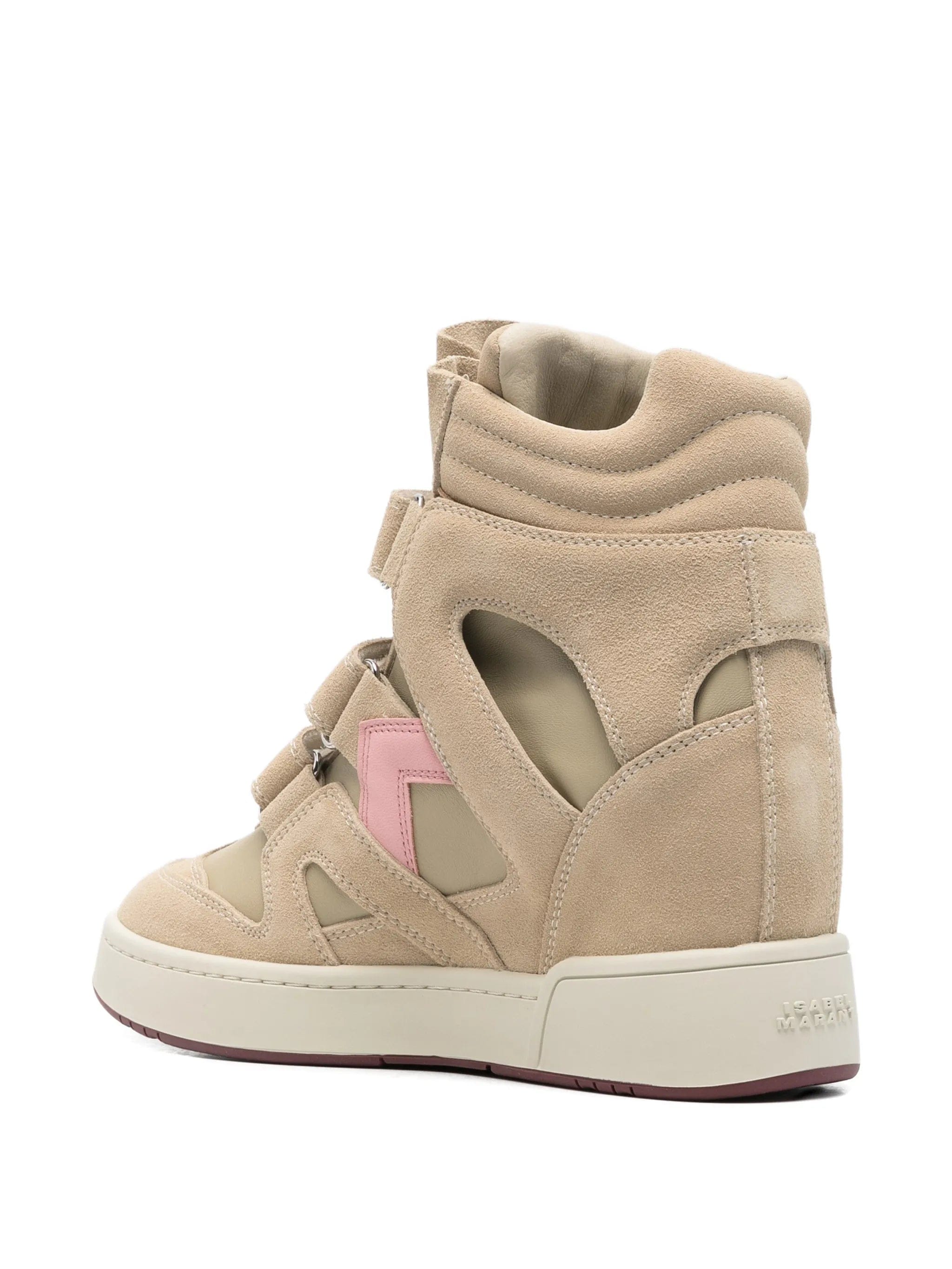 Isabel Marant high - top wedge sneakers