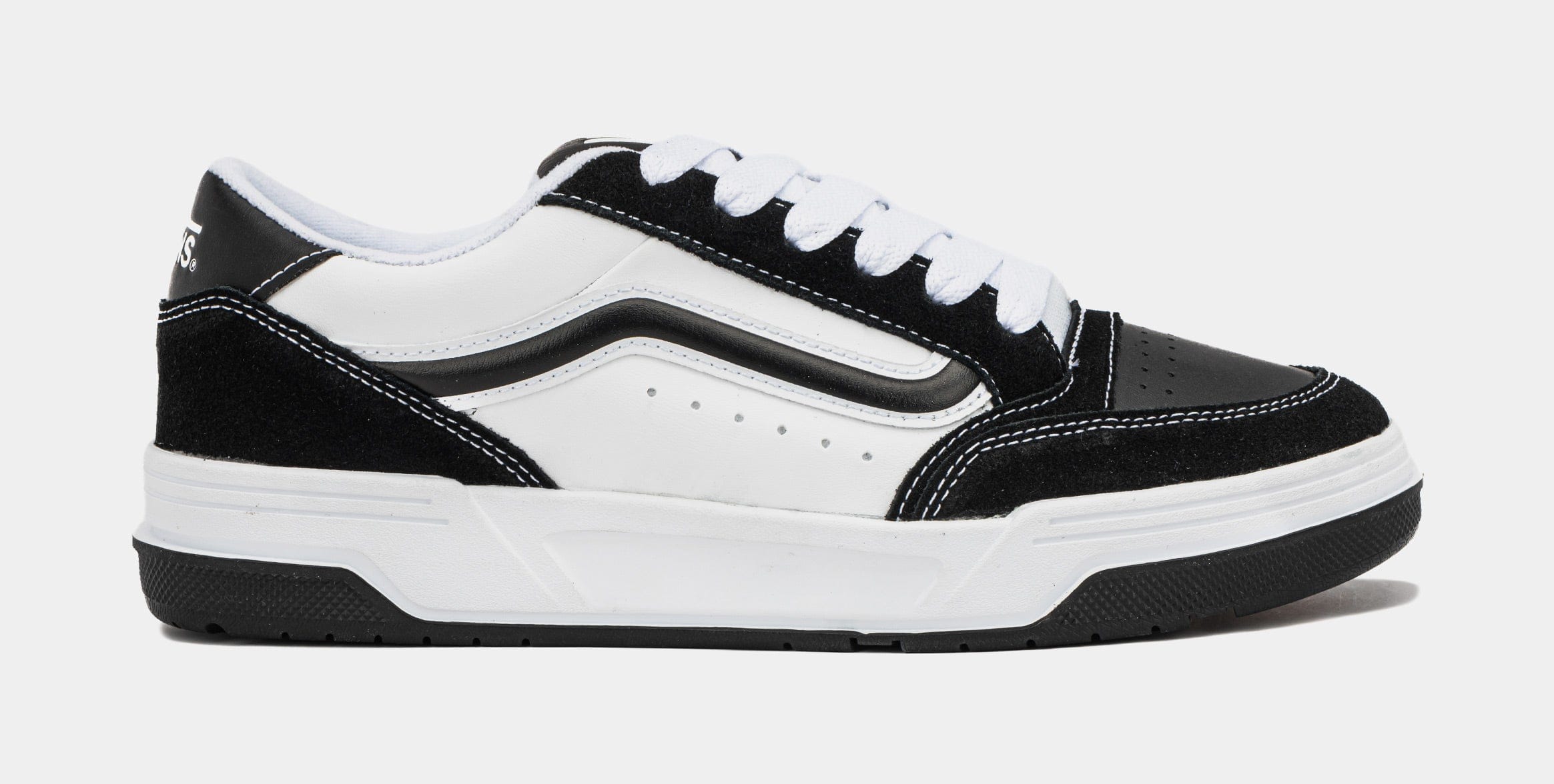 Vans Hylane Mens Skate Shoes (Black/White)