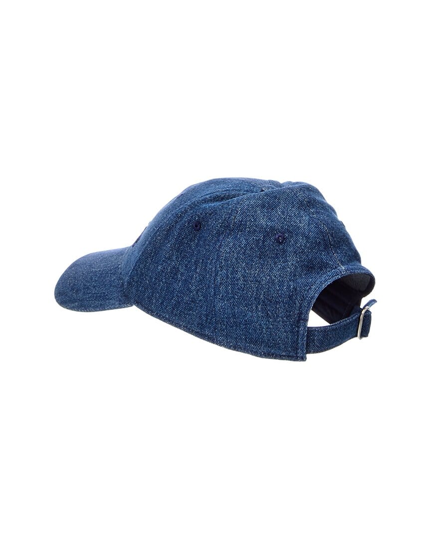 Off - White™ Logo Bookish Denim Baseball Cap