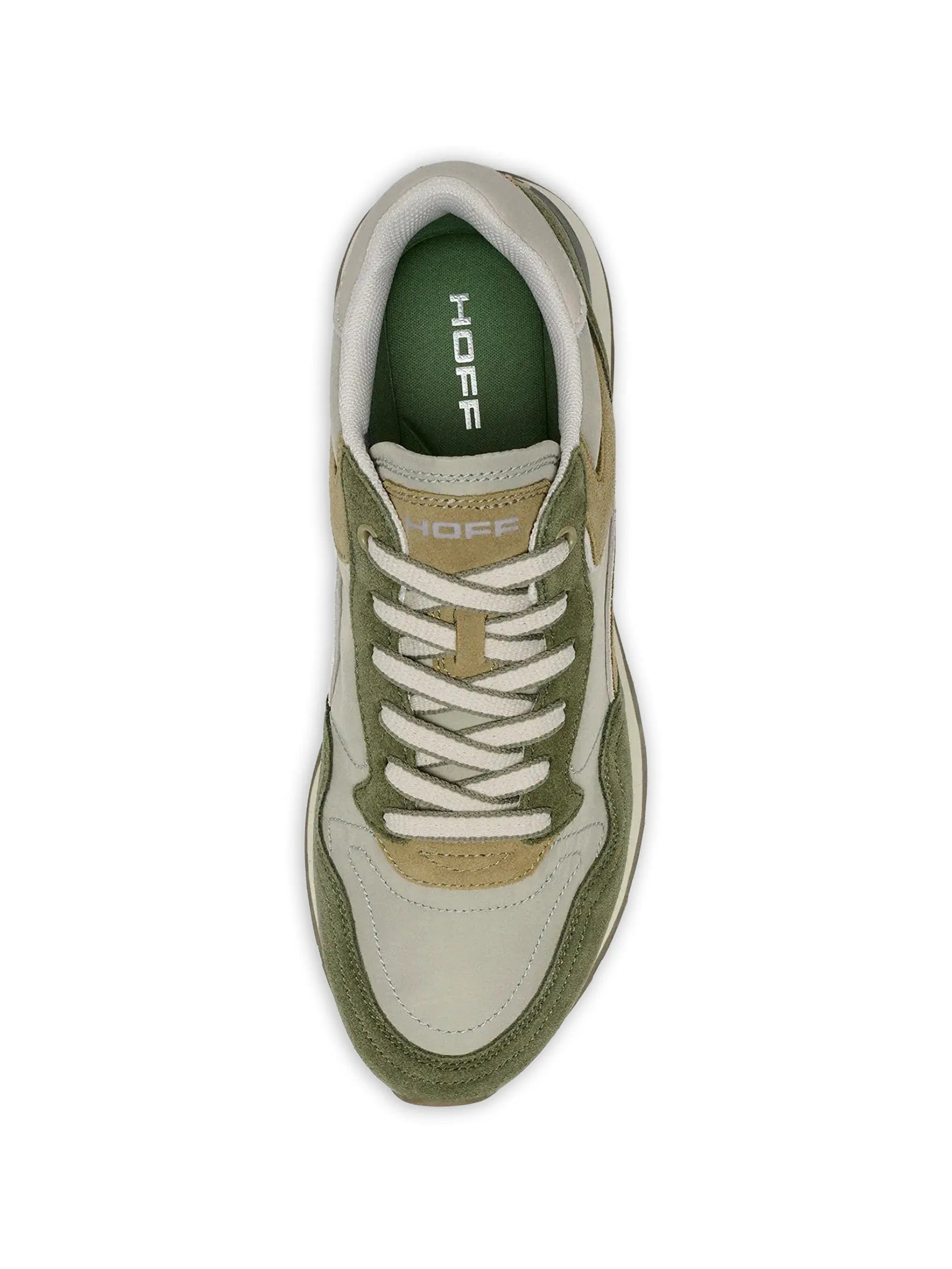 Hoff City panelled lace - up sneakers