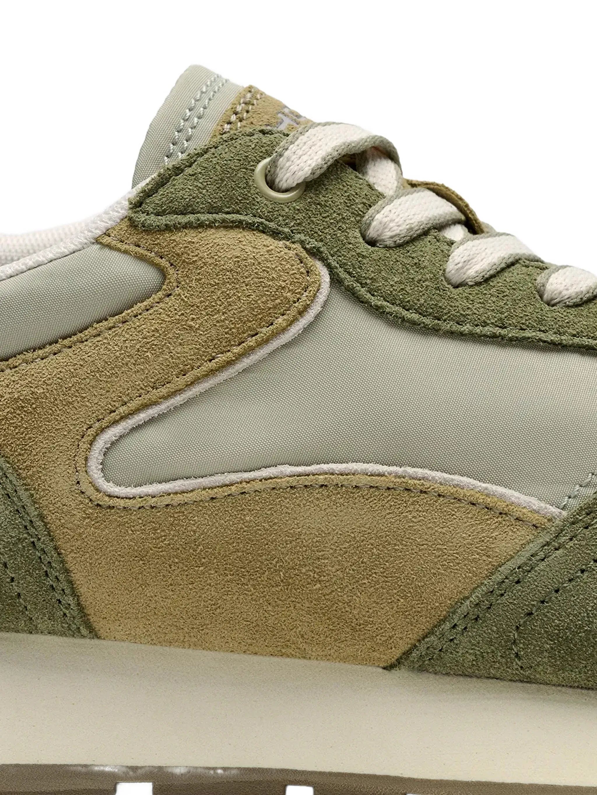 Hoff City panelled lace - up sneakers