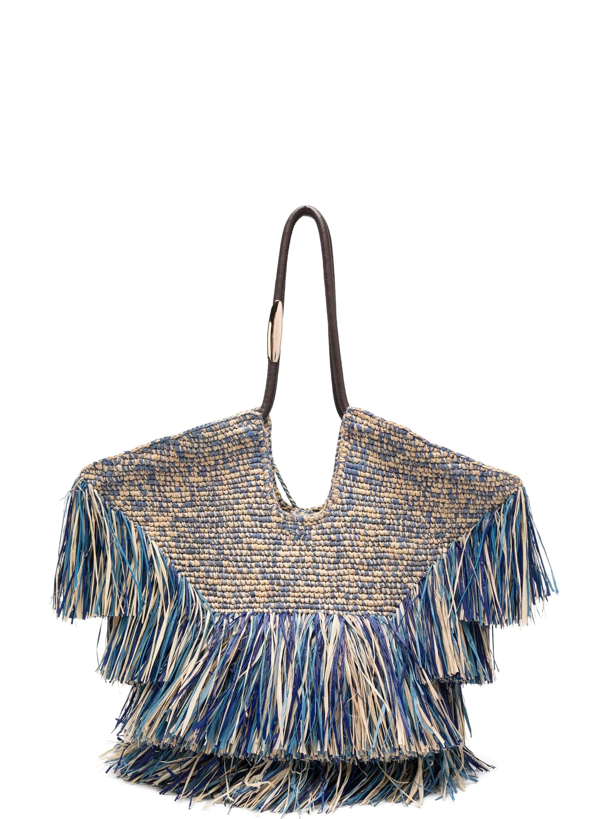 Zimmermann medium Goldentime fringed tote bag