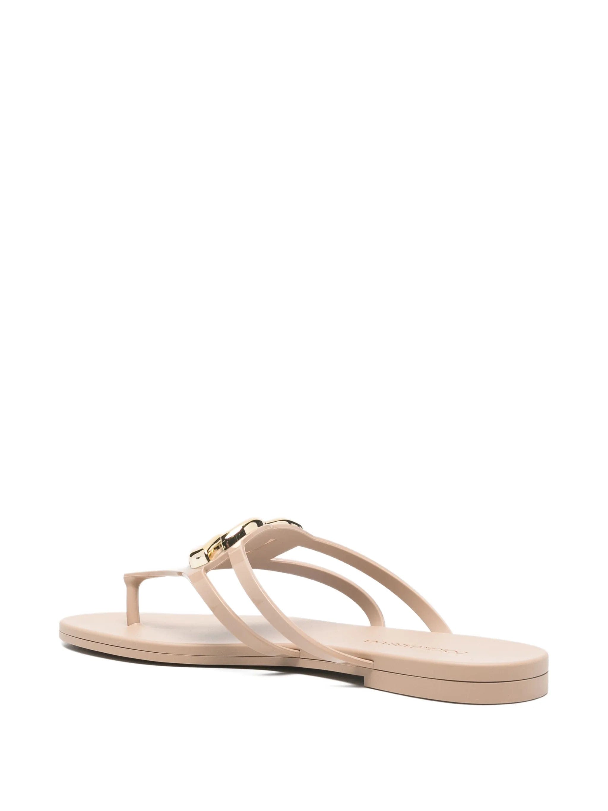 Dolce & Gabbana lights logo sandals