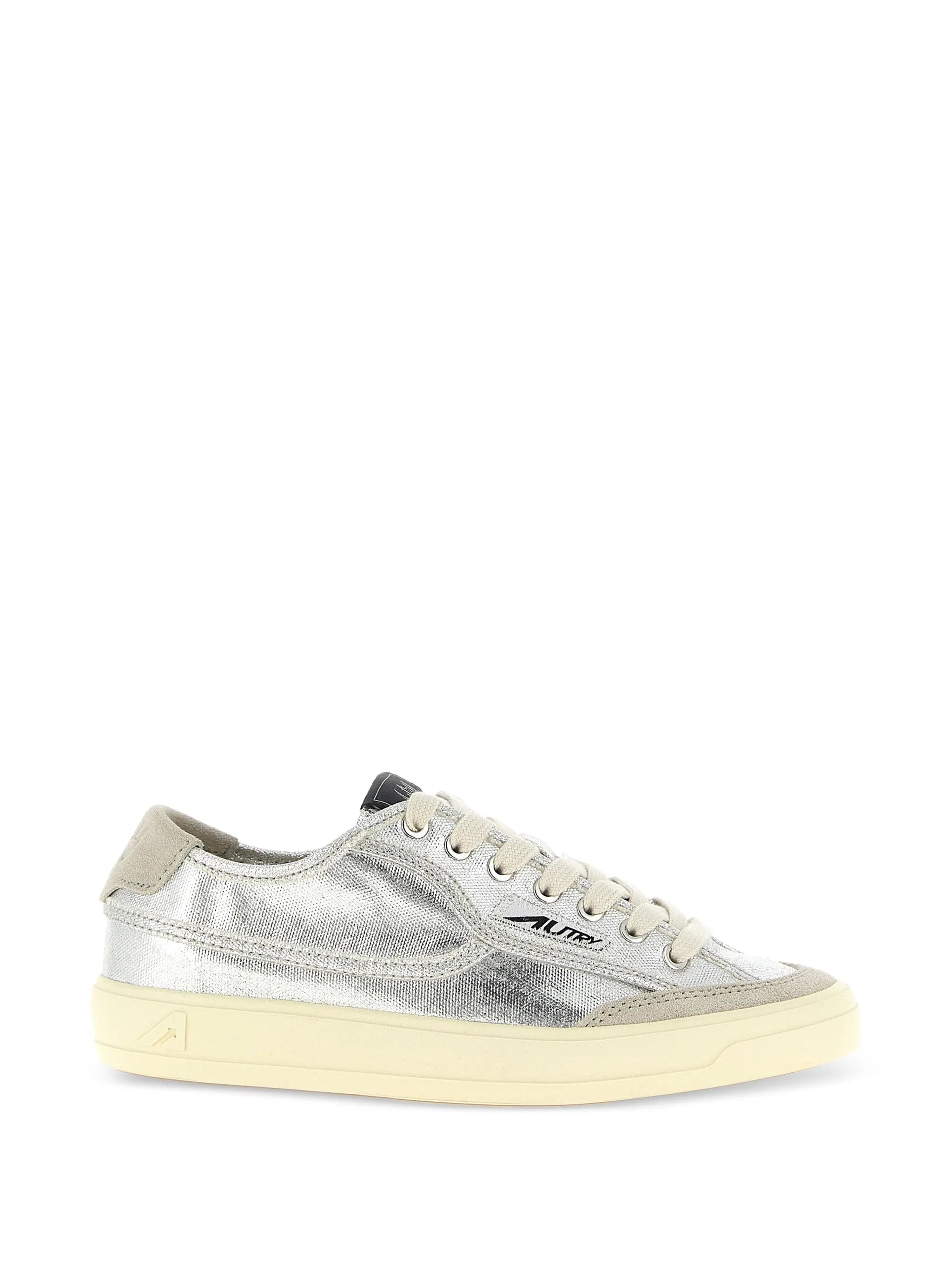 Autry Windscape metallic suede windscape sneakers