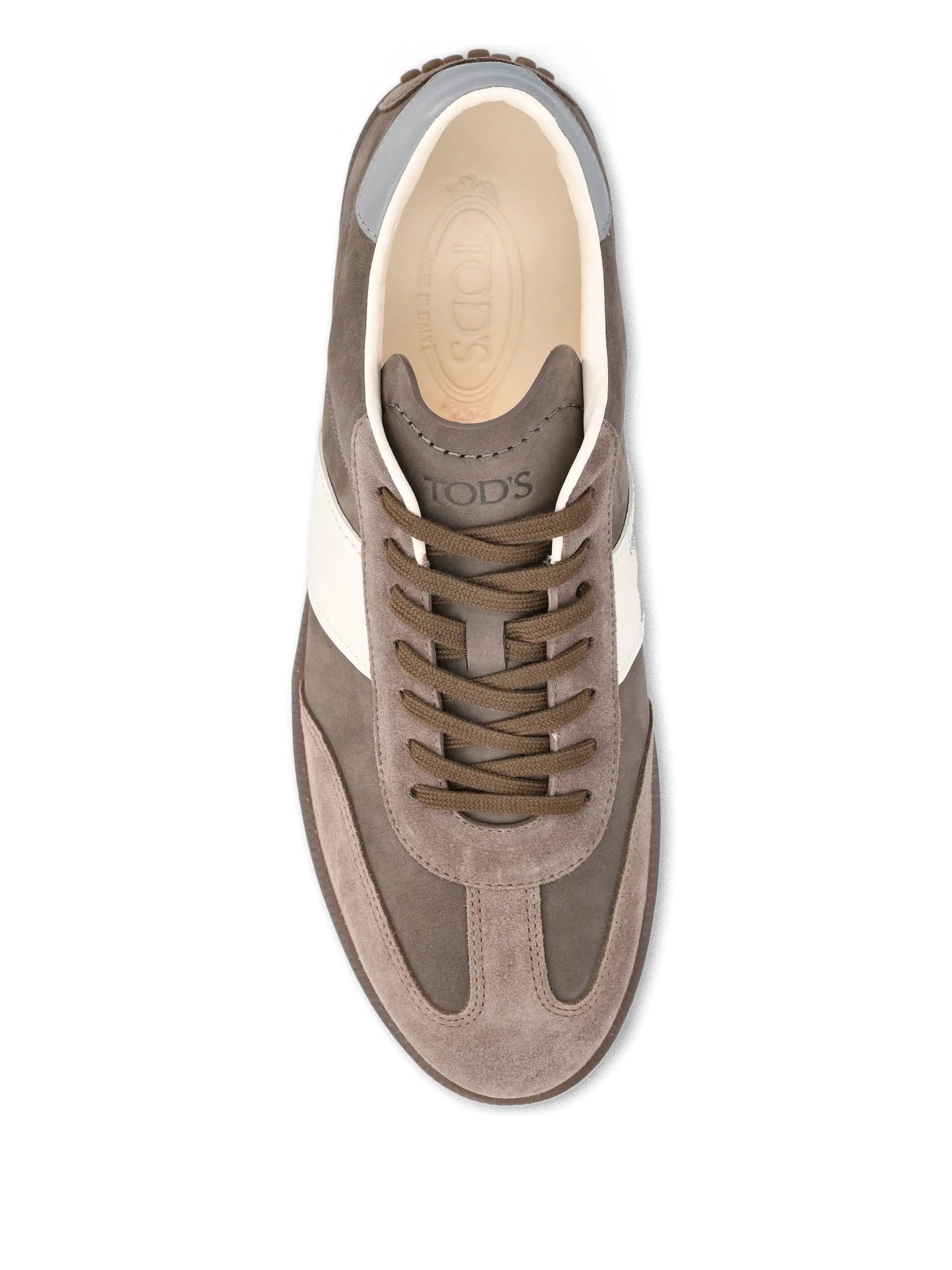 Tod's Tabs stripe panelled sneakers