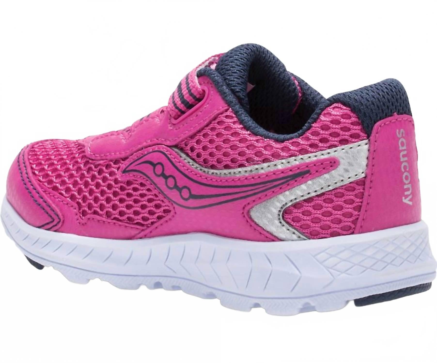 Girl's Ride 10 Sneaker In Pink/silver