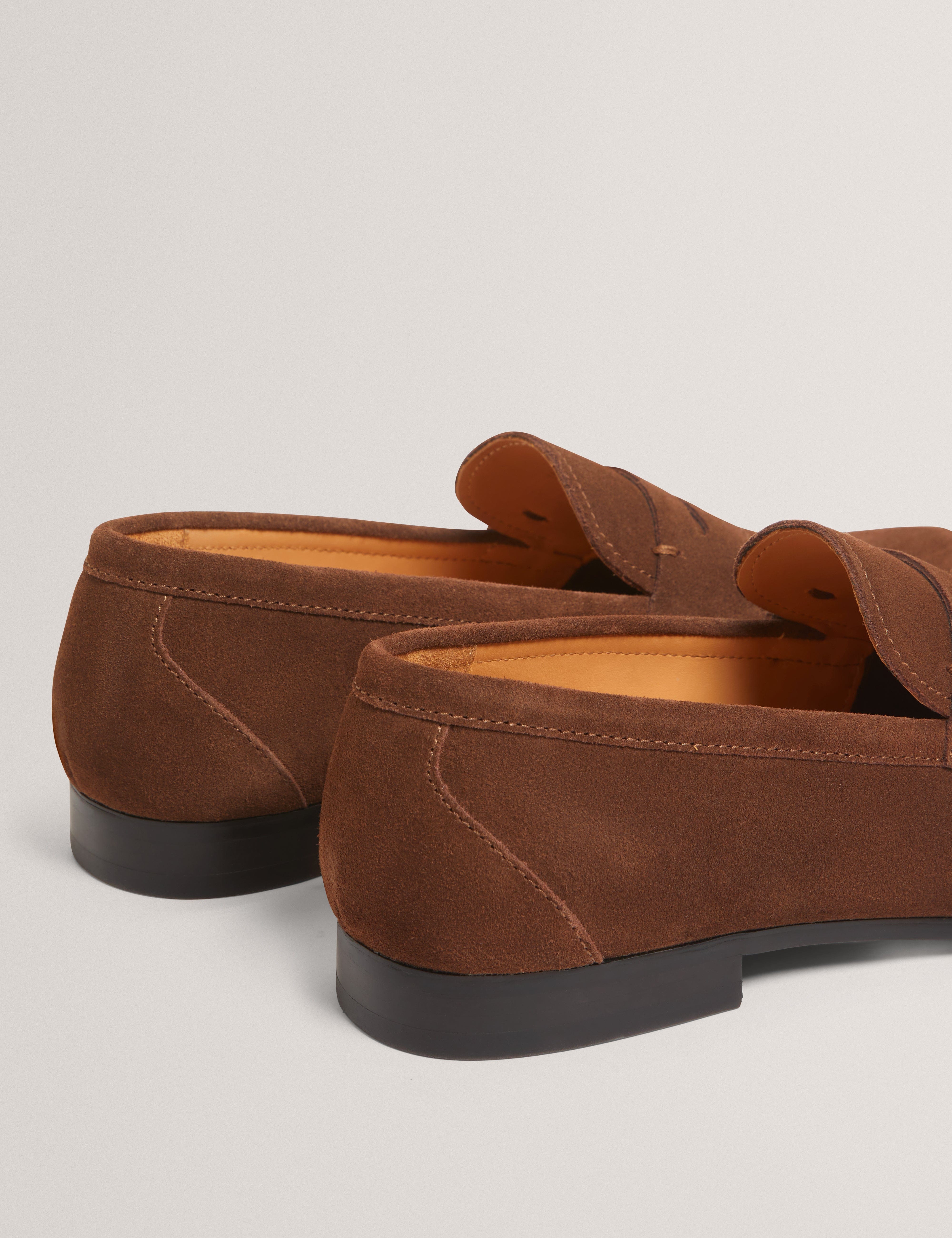 Ted Baker Leivy Suede Loafer Brown