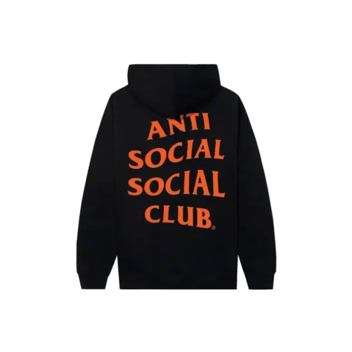 Anti Social Social Club Hoodie Paranoid Black