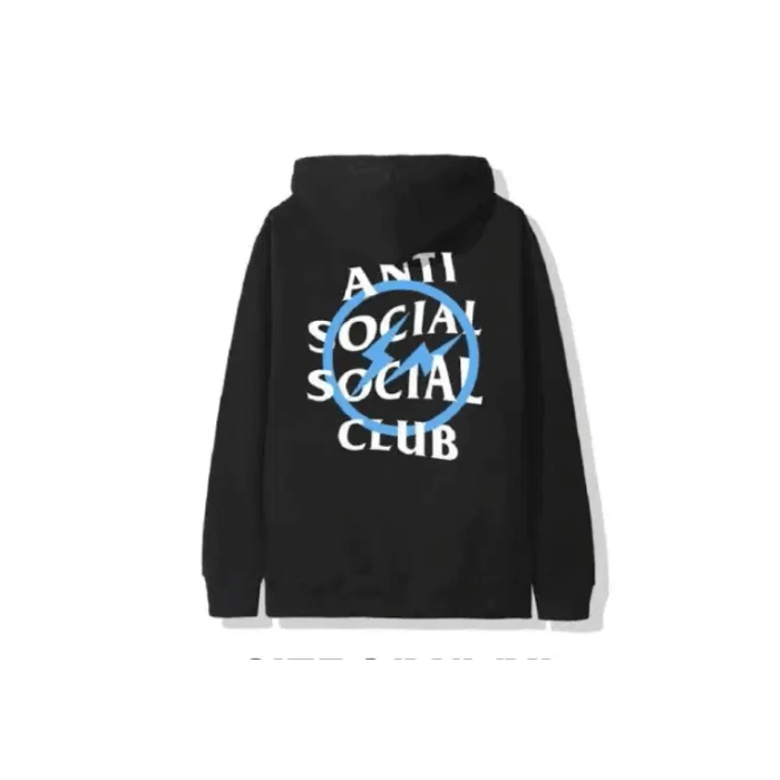Anti Social Social Club Hoodie Fragment Blue