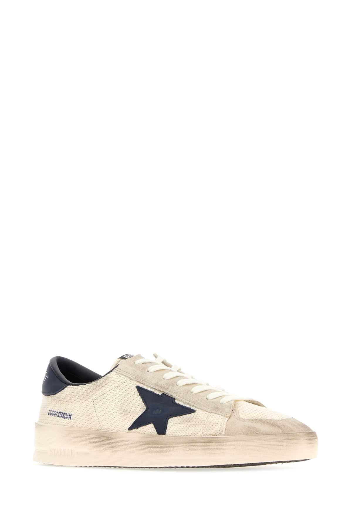 Golden Goose Deluxe Brand Canvas & Suede Low - Top Sneaker — Beige