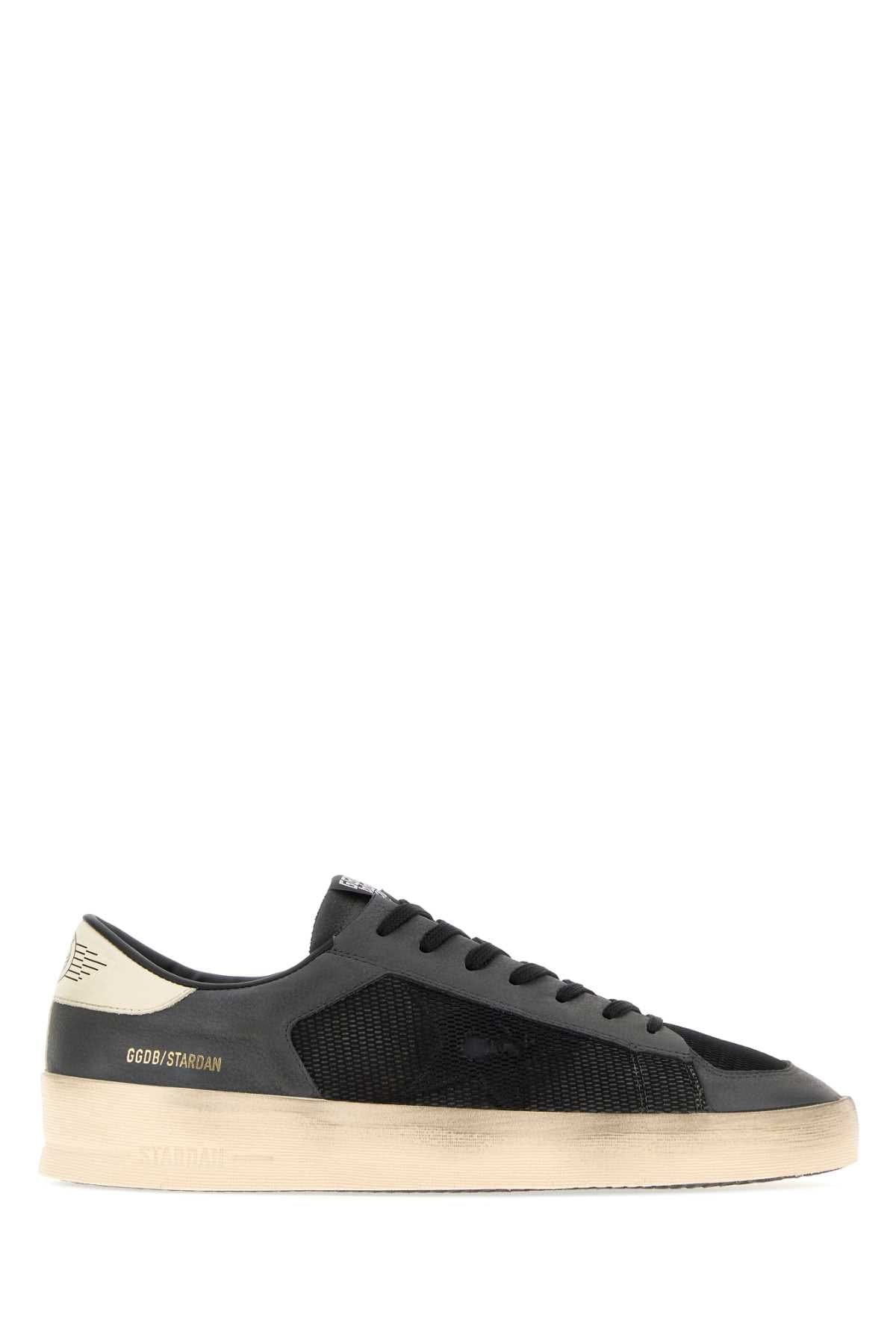 Golden Goose Deluxe Brand Mesh - Panel Low - Top Sneaker — Black