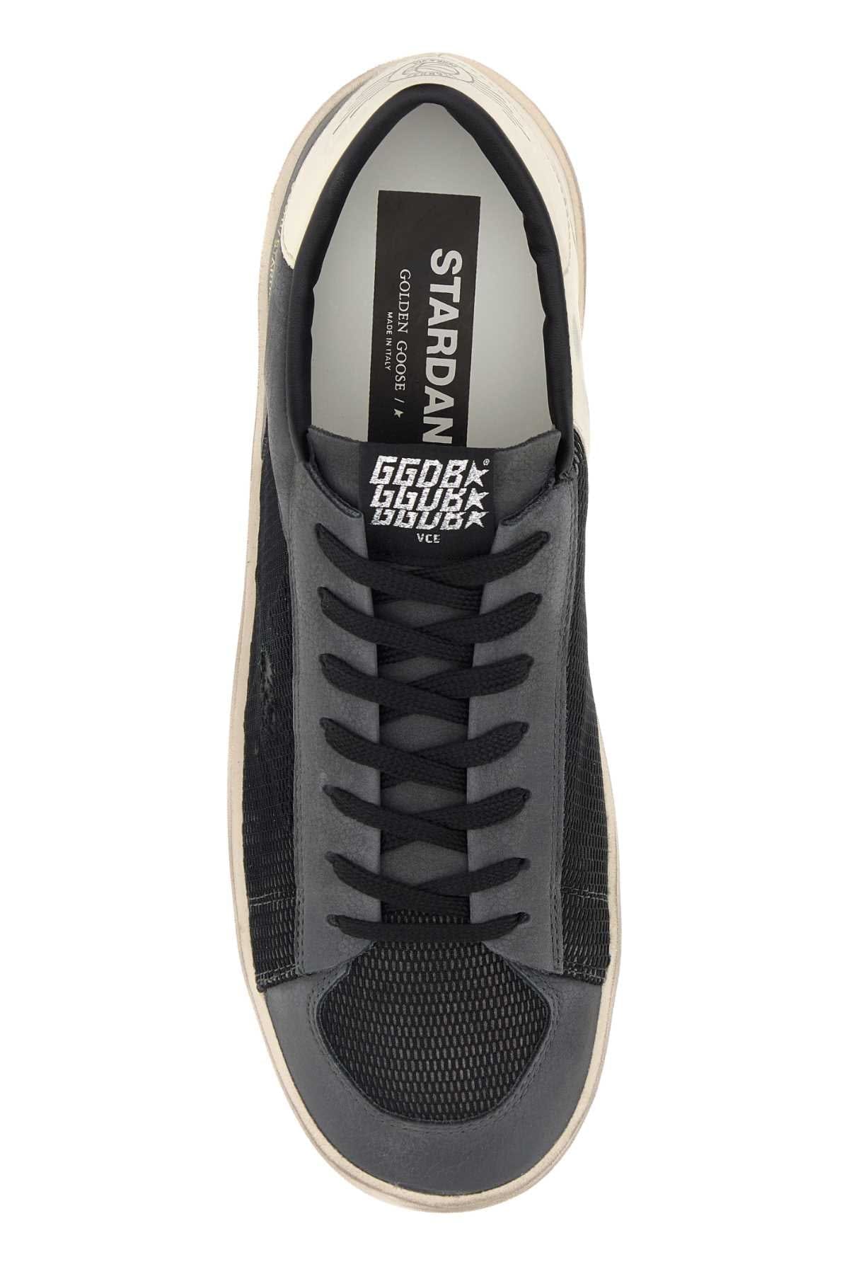 Golden Goose Deluxe Brand Mesh - Panel Low - Top Sneaker — Black