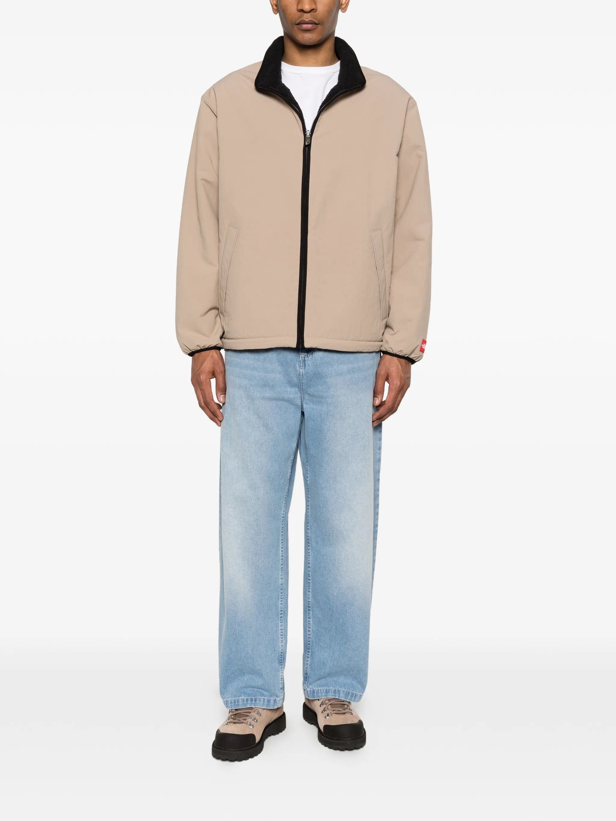 The North Face reversible fleece - texture jacket