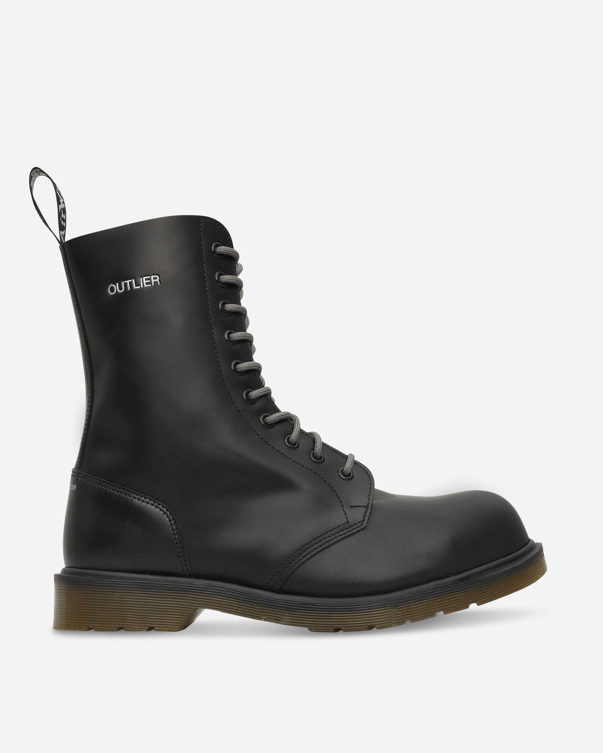 Dr. Martens Slam Jam 1490 OUTLIER Steel Toe Boots Black