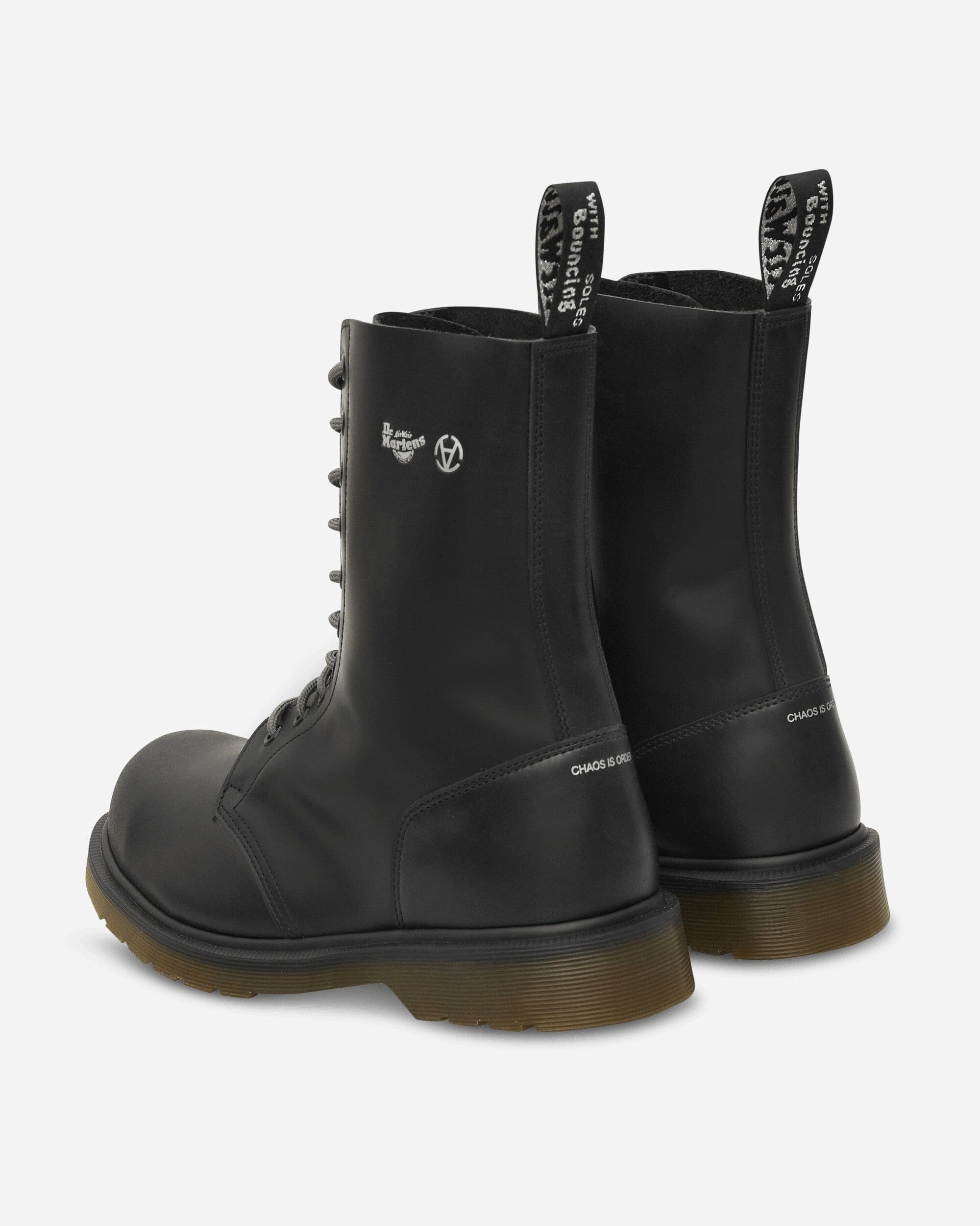 Dr. Martens Slam Jam 1490 OUTLIER Steel Toe Boots Black