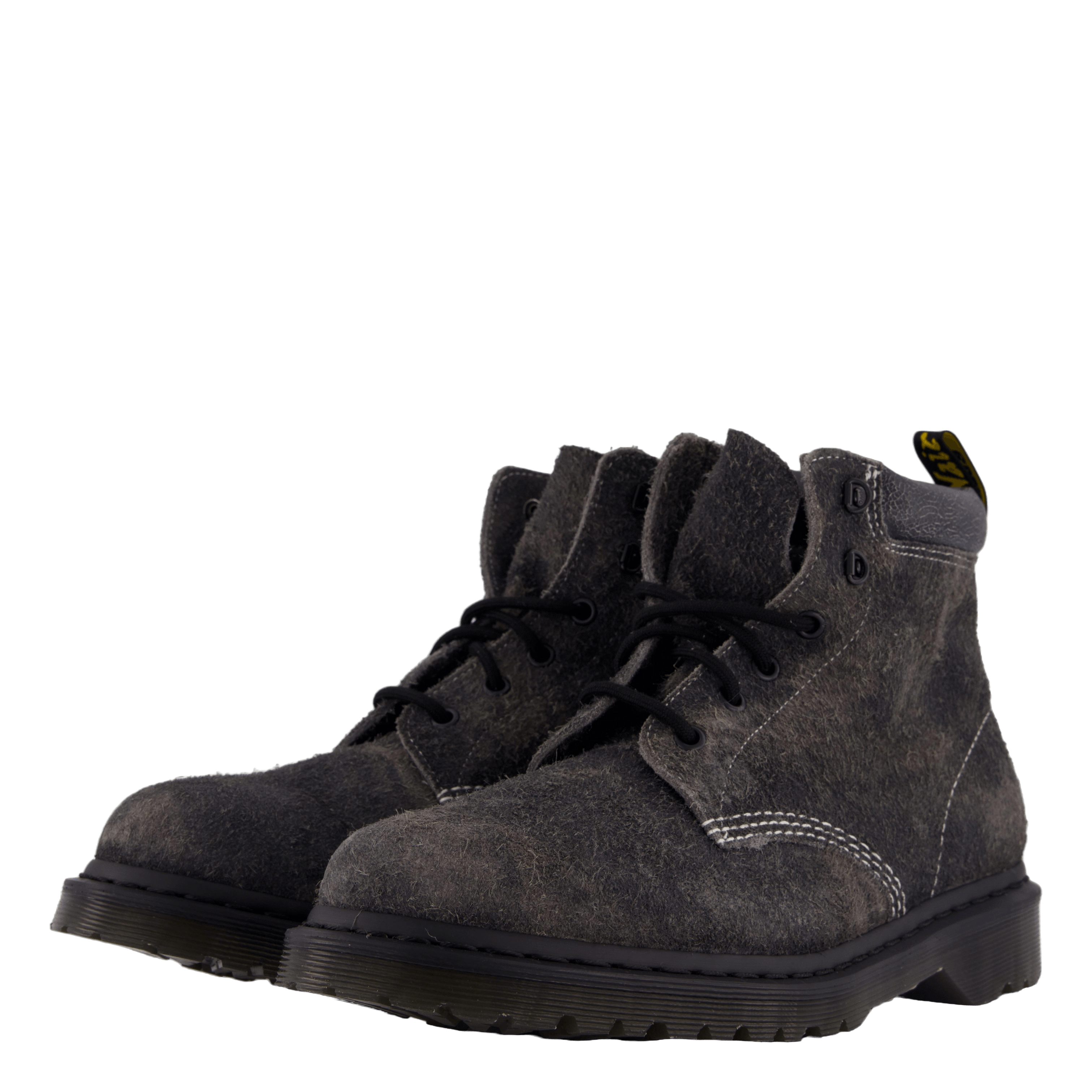 Dr Martens 939 Hairy Suede Mb Cracked Eff Black/gunmetal