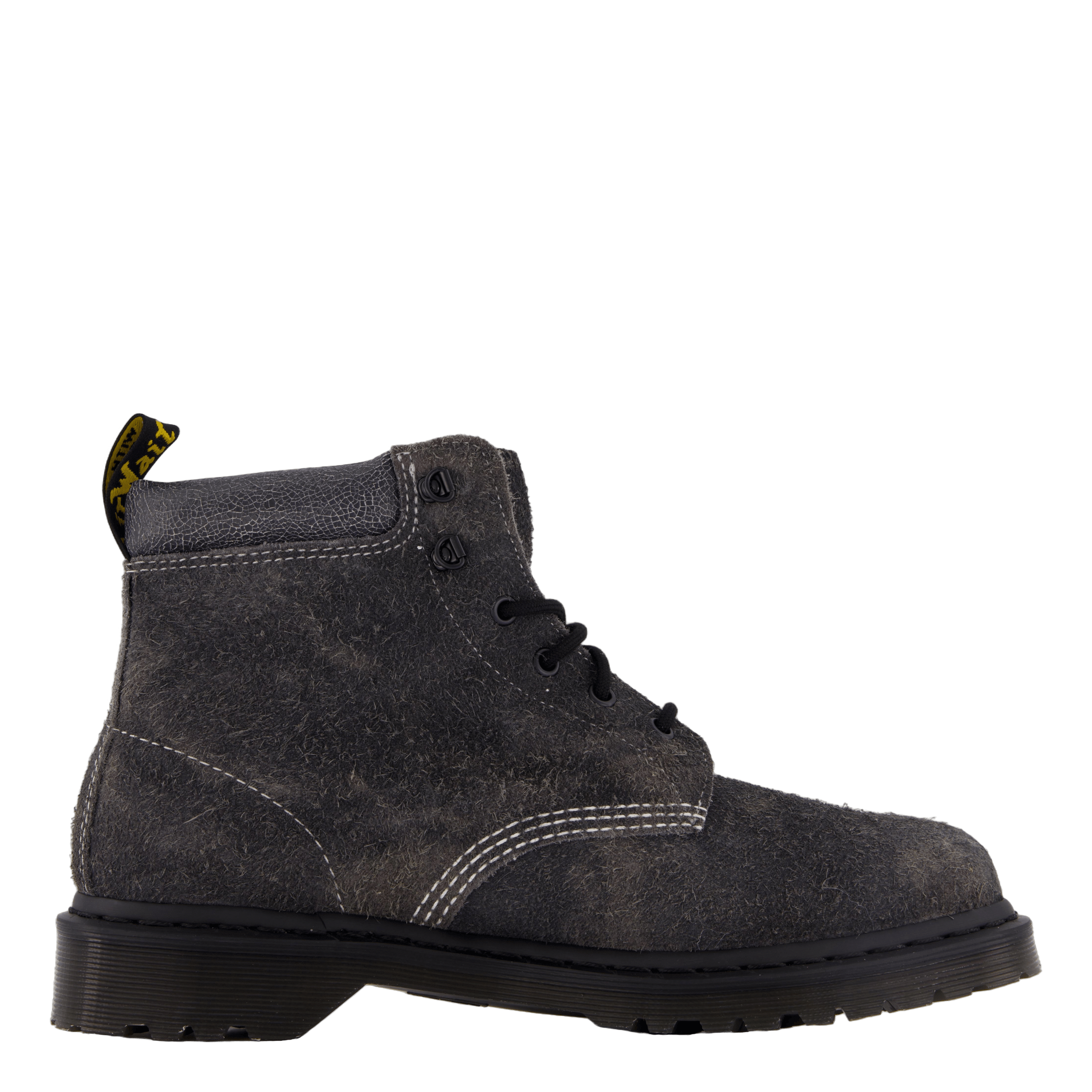 Dr Martens 939 Hairy Suede Mb Cracked Eff Black/gunmetal