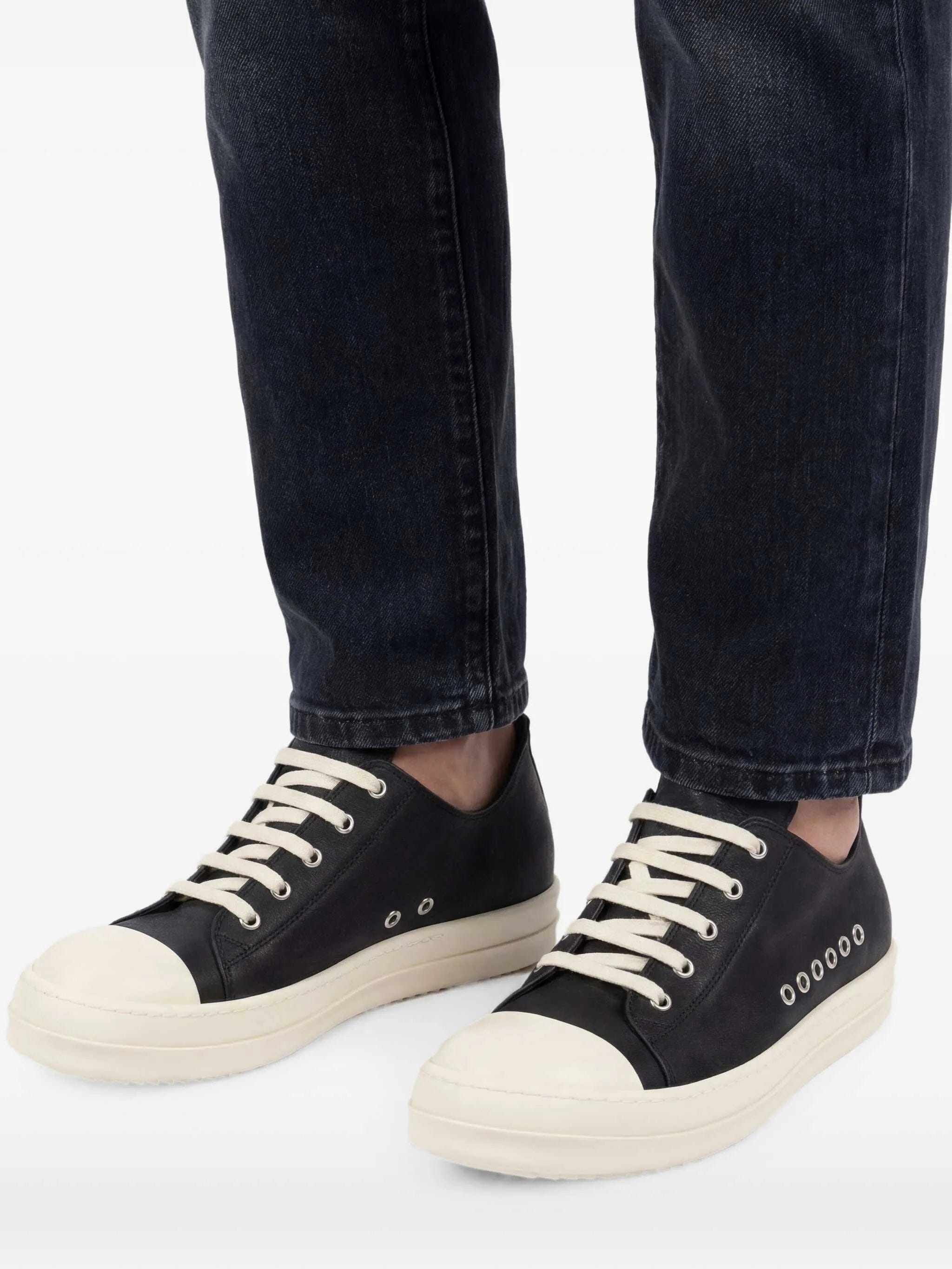 Rick Owens leather sneakers