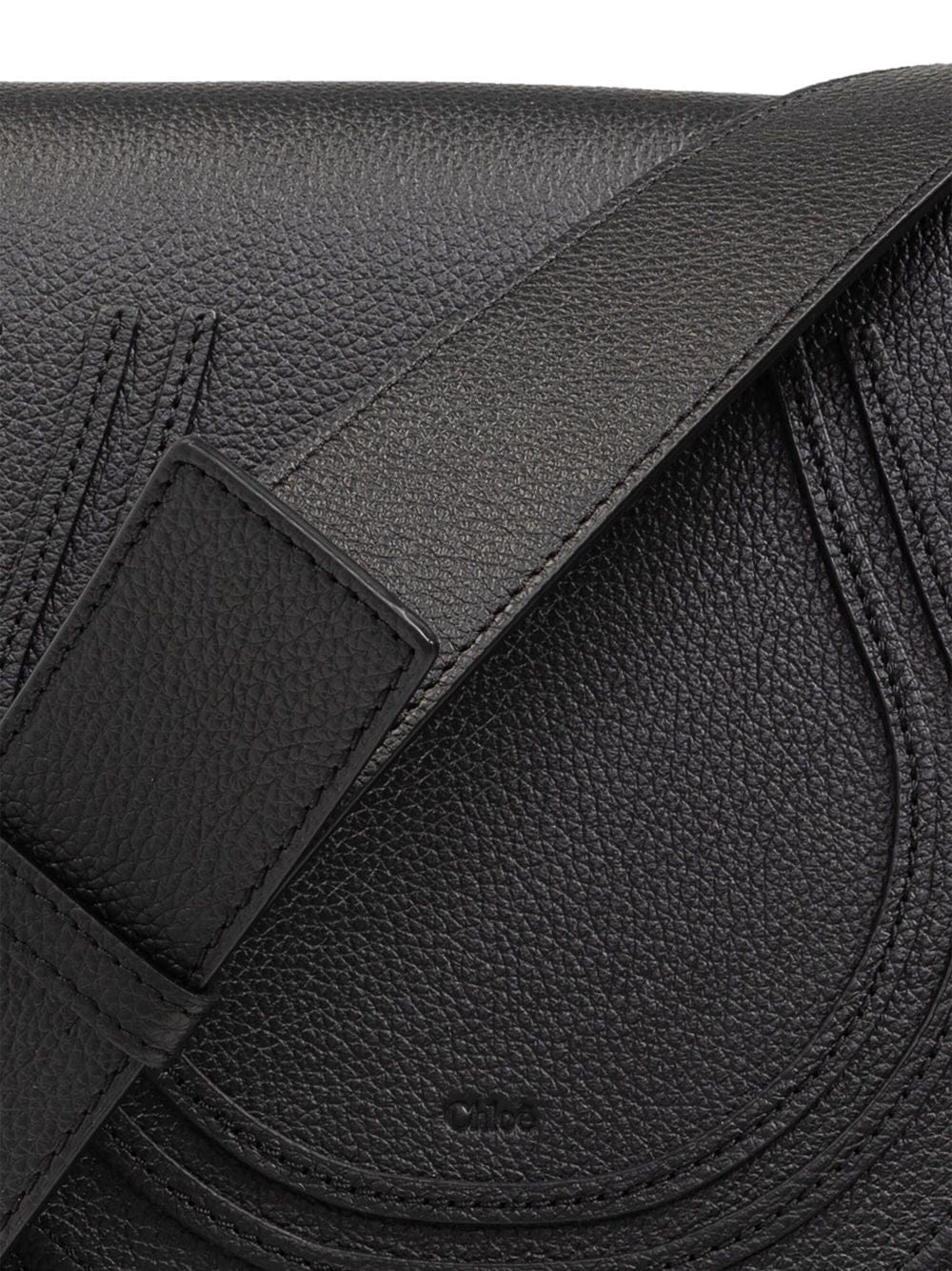 Chloé Marcie Shoulder Bag — Black