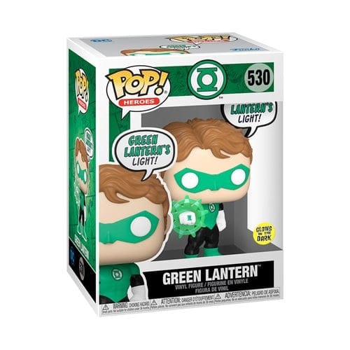 Funko Pop! 530 DC Comics Green Lantern Glow - in - the - Dark Vinyl Figure