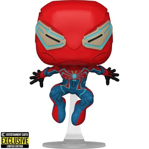 Funko Pop! 974 - Marvel - Spider - Man 2 Peter Parker Velocity Suit Vinyl Figure - Entertainment Earth Exclusive