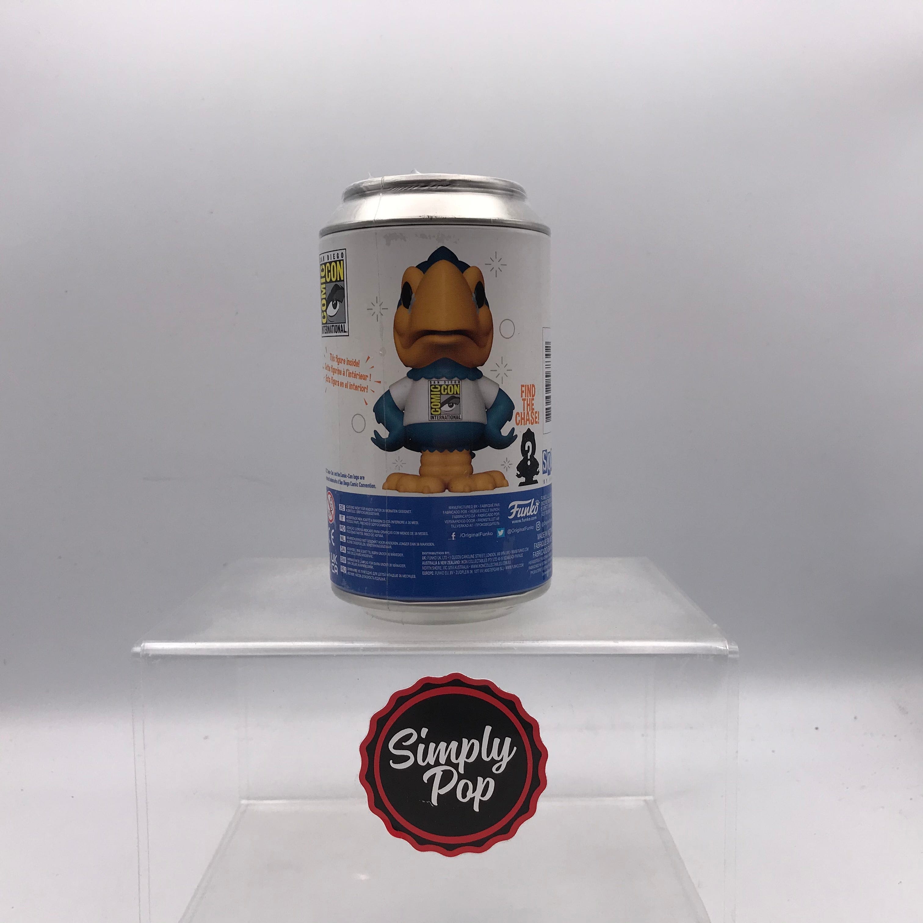 Funko Pop Soda SDCC Toucan Sealed Can Limited Edition 8000 pcs
