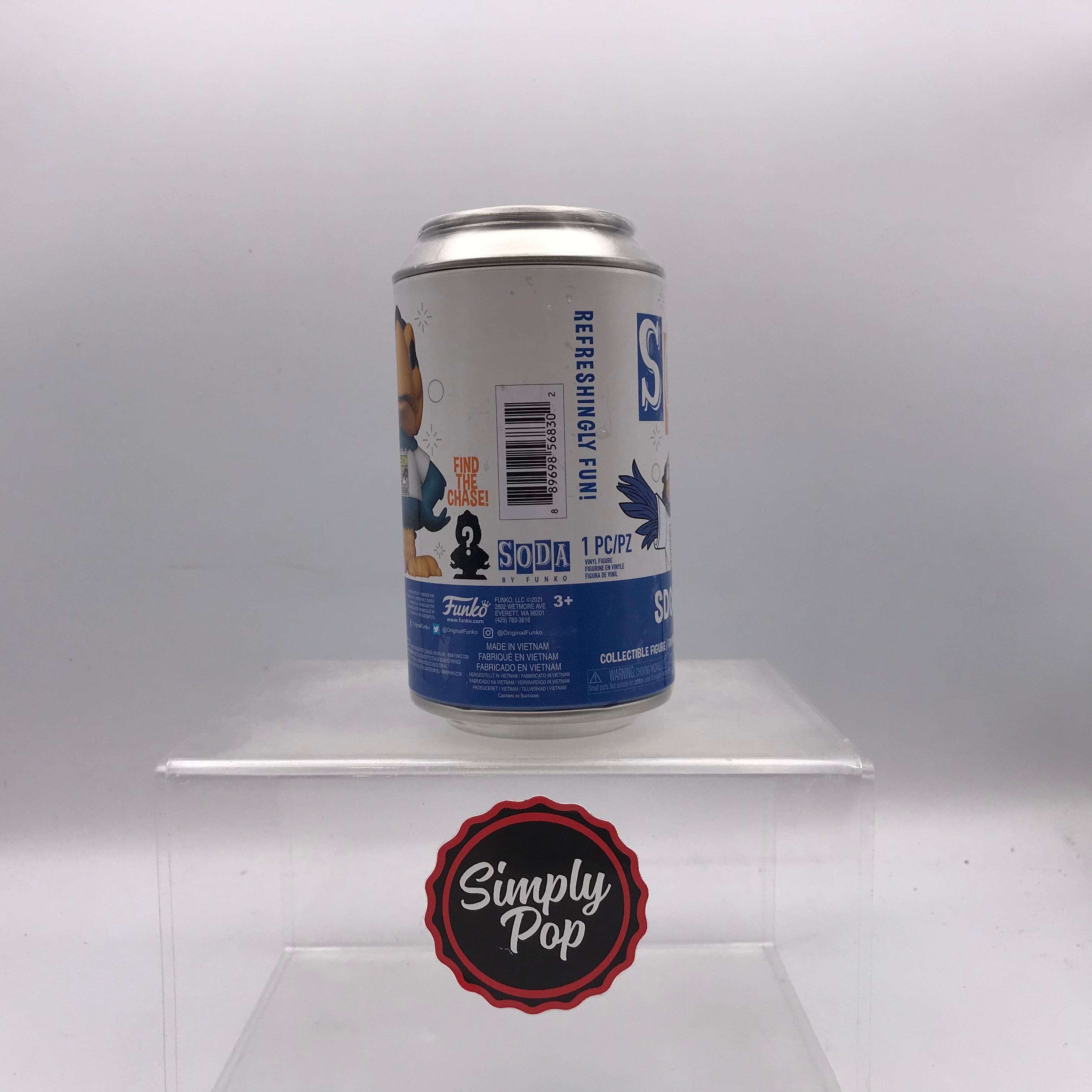 Funko Pop Soda SDCC Toucan Sealed Can Limited Edition 8000 pcs