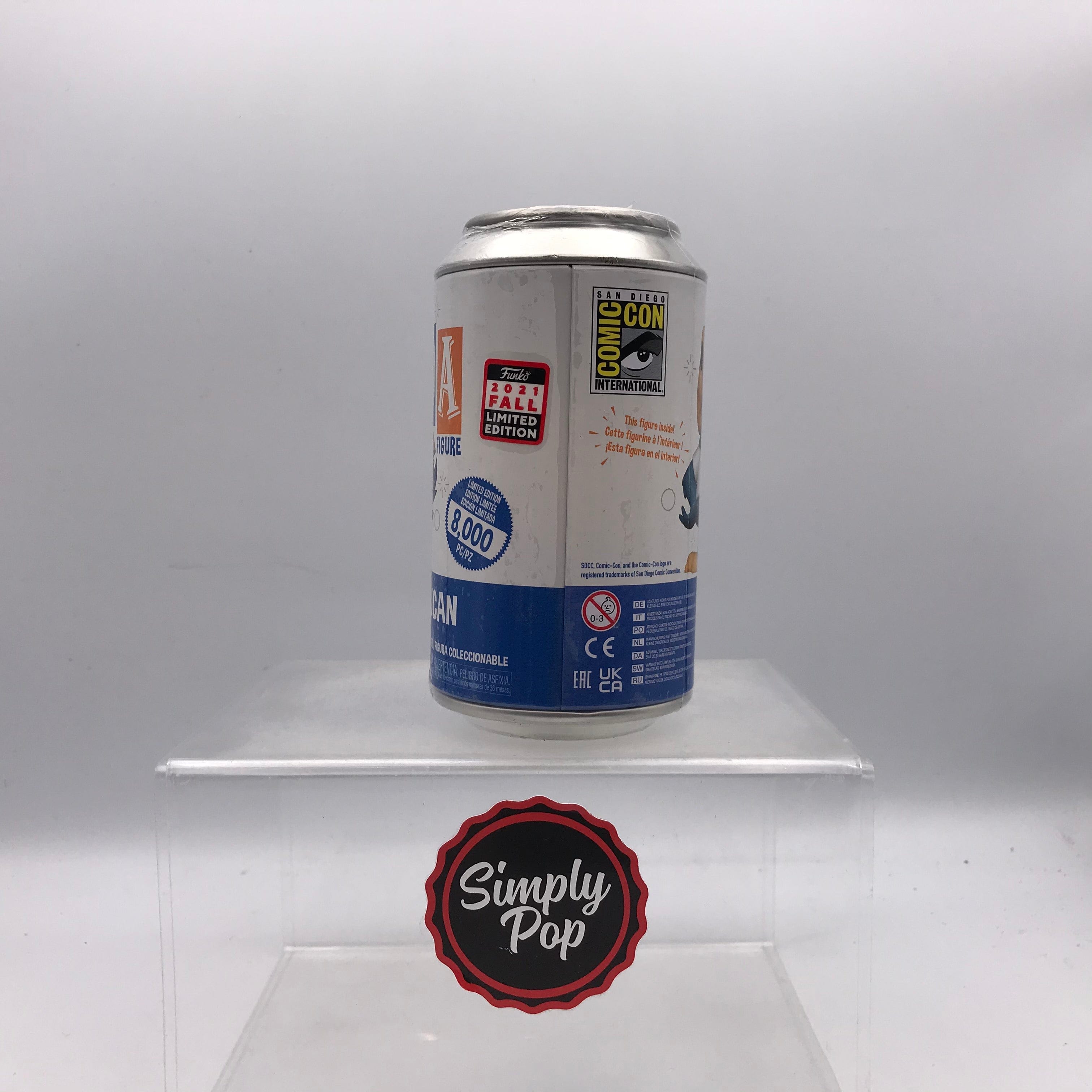 Funko Pop Soda SDCC Toucan Sealed Can Limited Edition 8000 pcs
