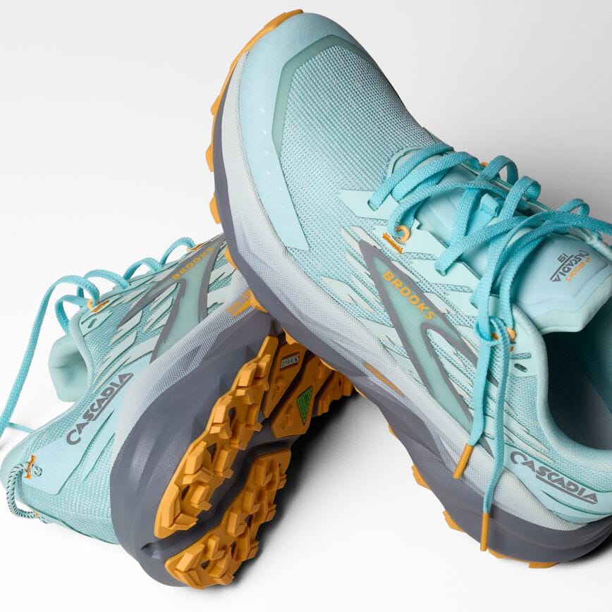 Brooks Cascadia 19 Clearwater/Primer Grey/Apricot (Women's)