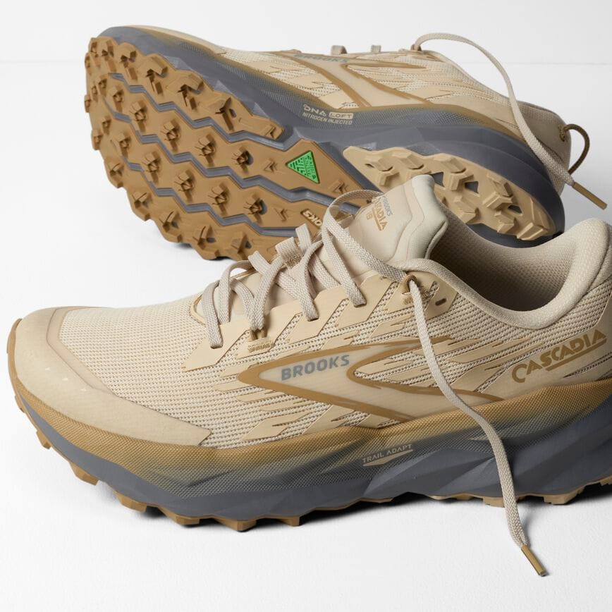 Brooks Cascadia 19 Sand/Primer/Starfish (Women's)