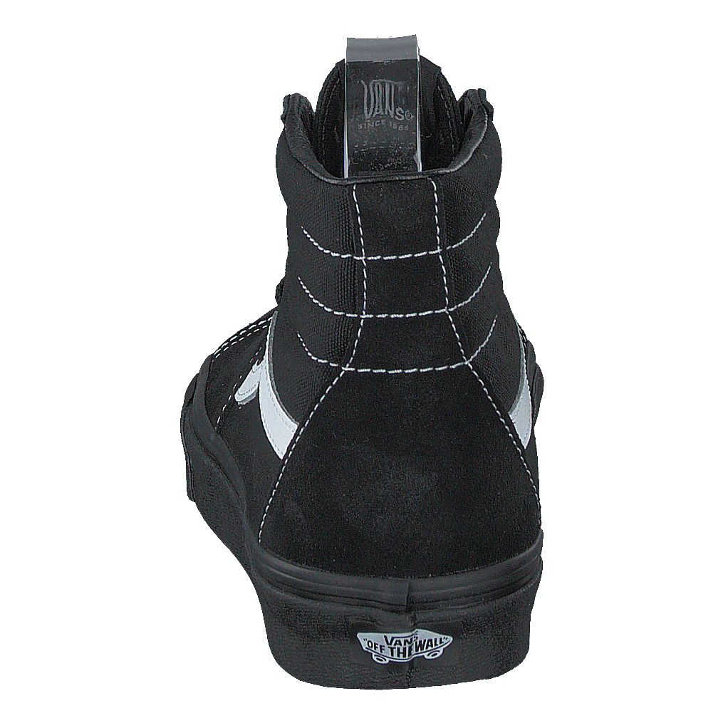 Vans Ua Sk8 - hi (suede/canvas)blkblktrwht