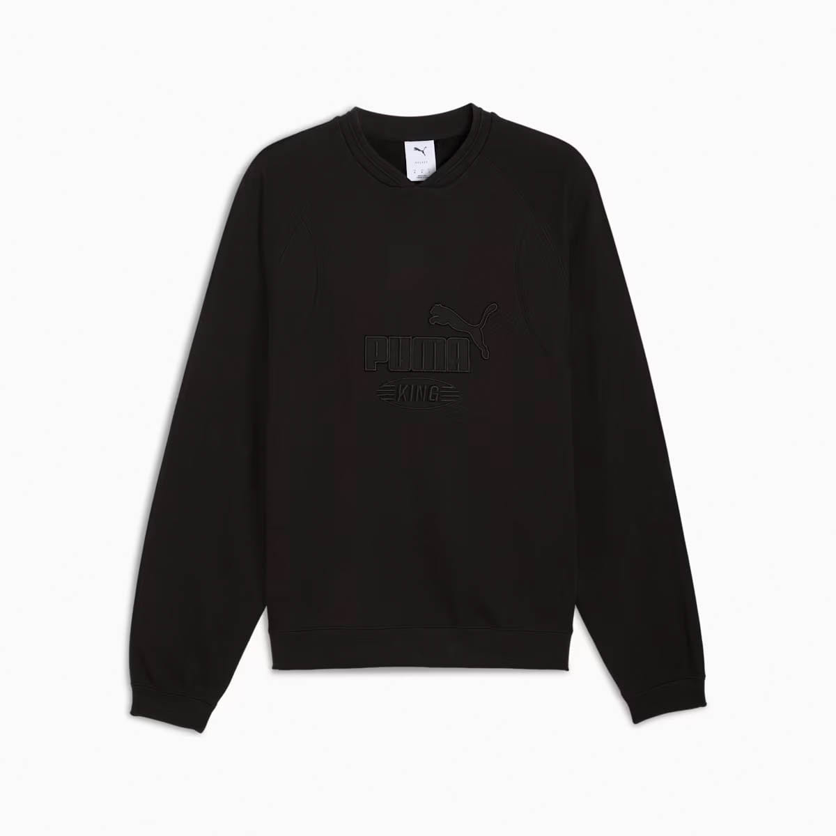 PUMA KING Crew Sweatshirt Black