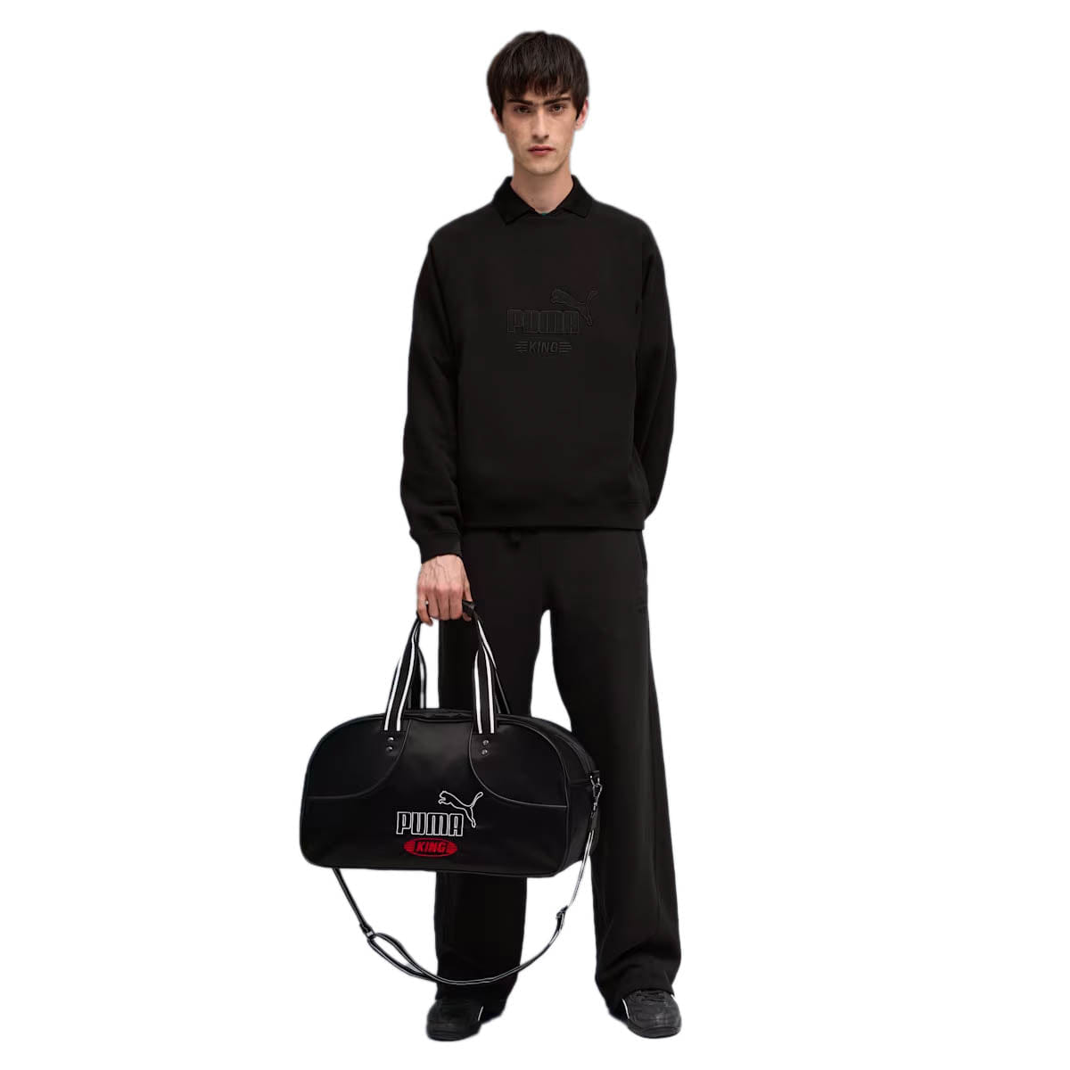 PUMA KING Crew Sweatshirt Black
