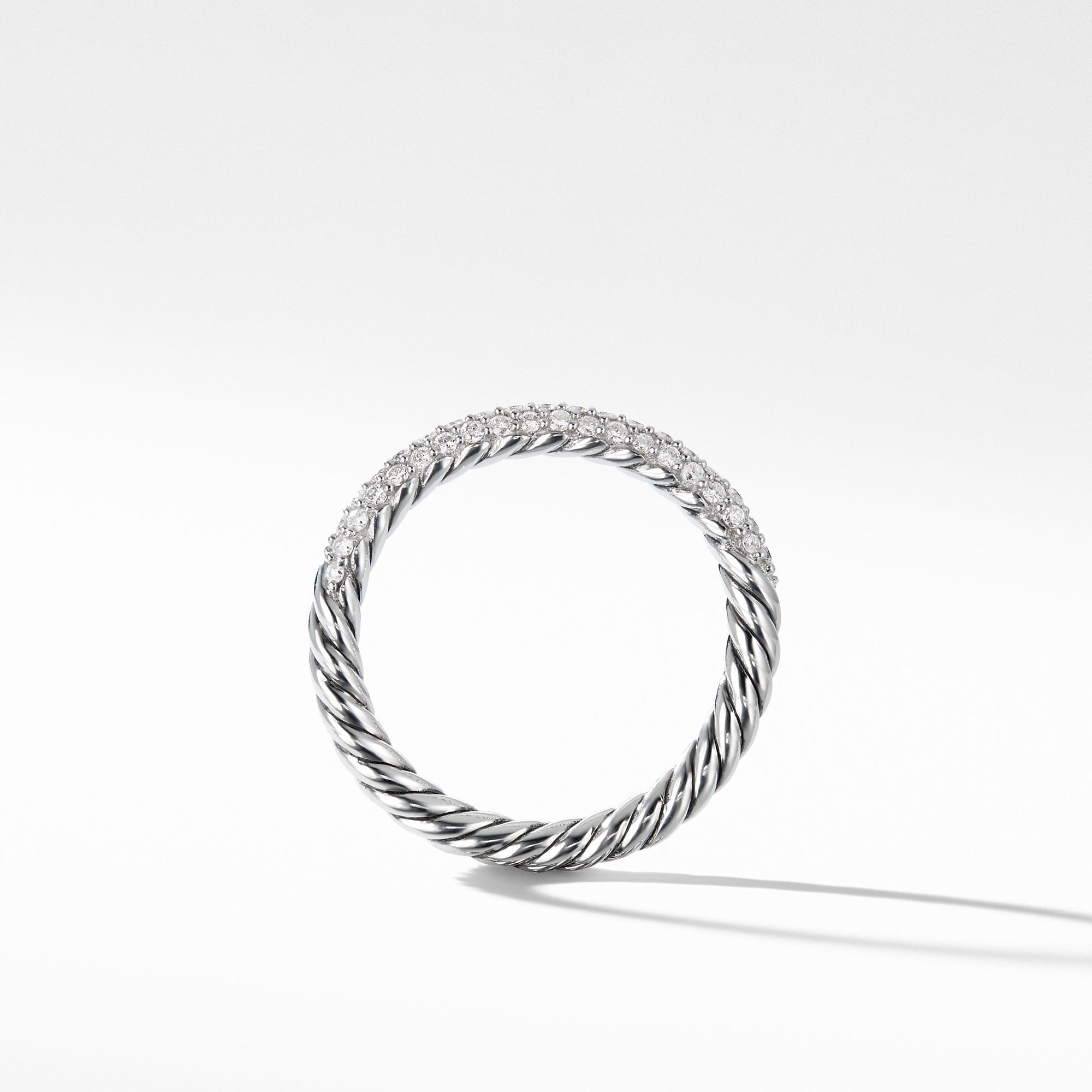 David Yurman Petite Pavé Ring with Diamonds