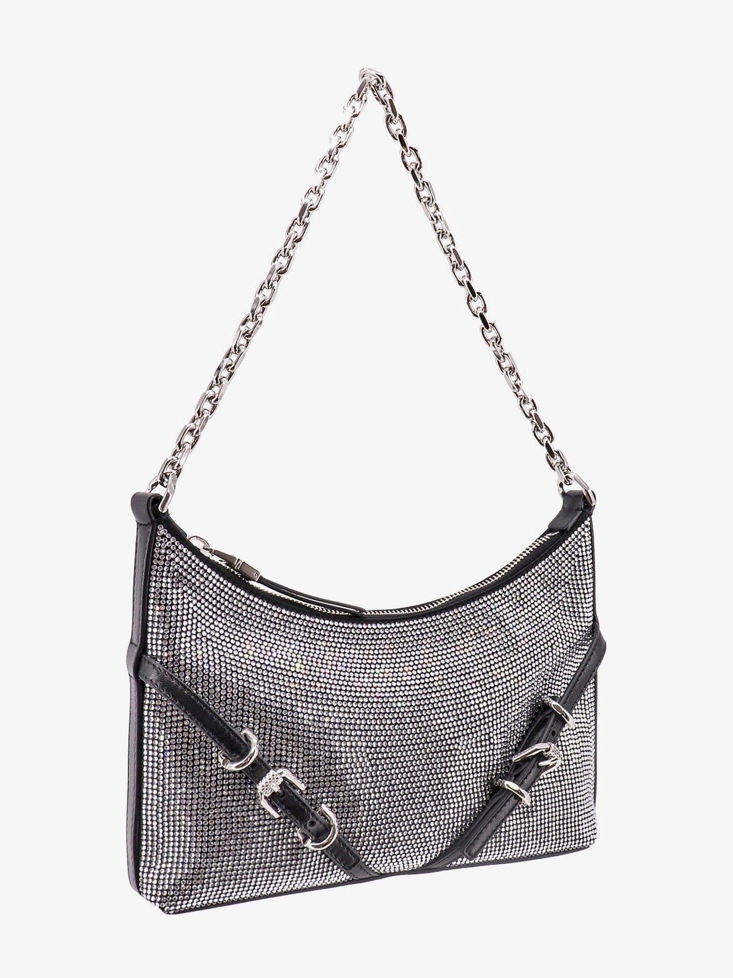 Givenchy Shoulder bag with all - over rhinestones