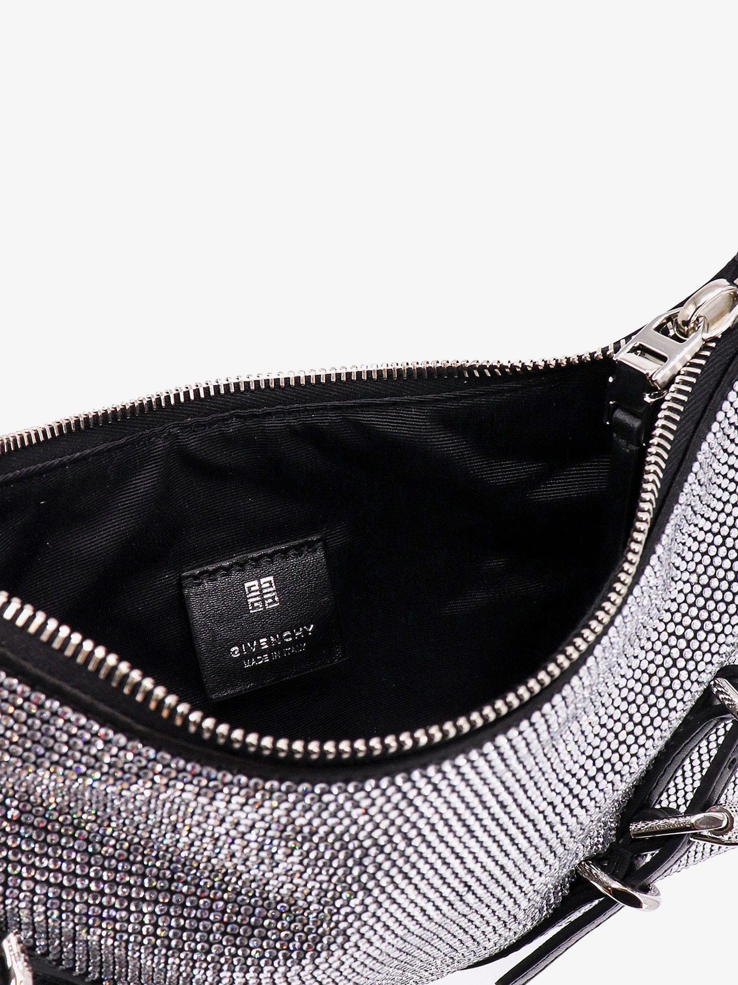 Givenchy Shoulder bag with all - over rhinestones