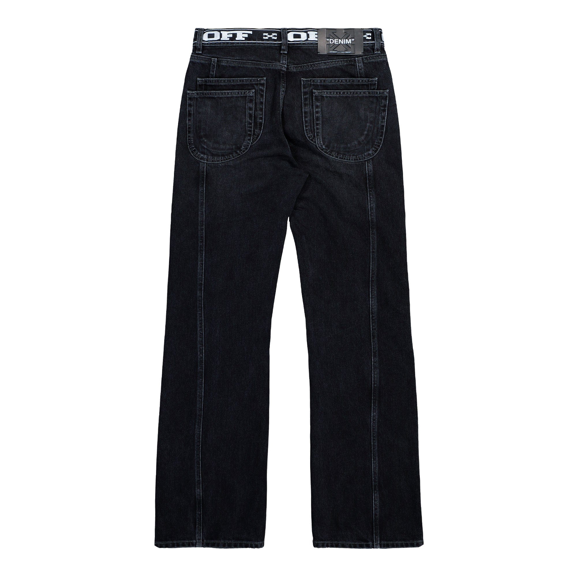 Off-White Logo Band 90s Skate Jeans