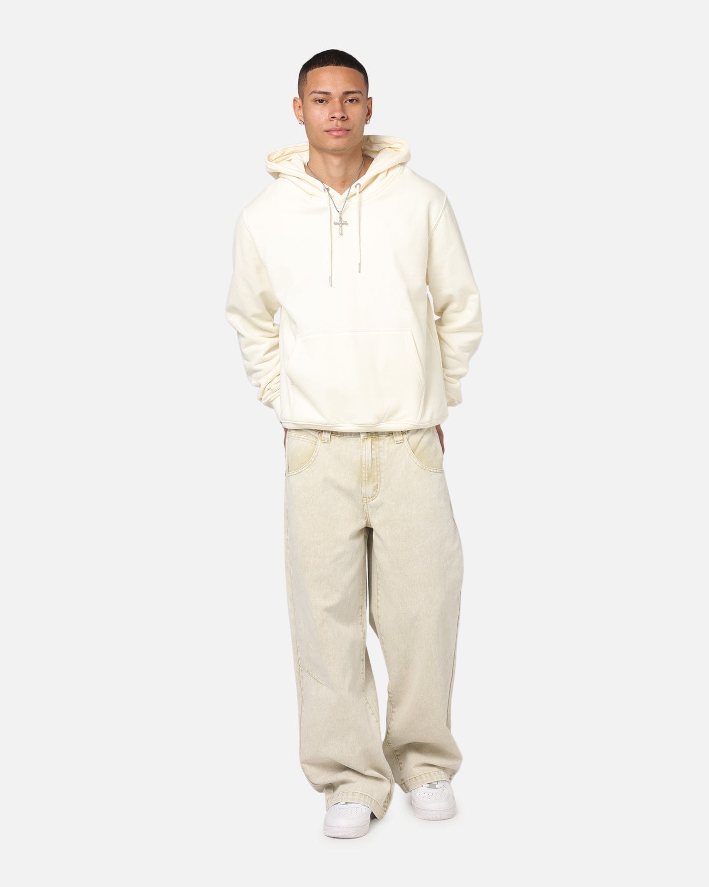 Off-White Culture Kings Standard Hoodie Off White