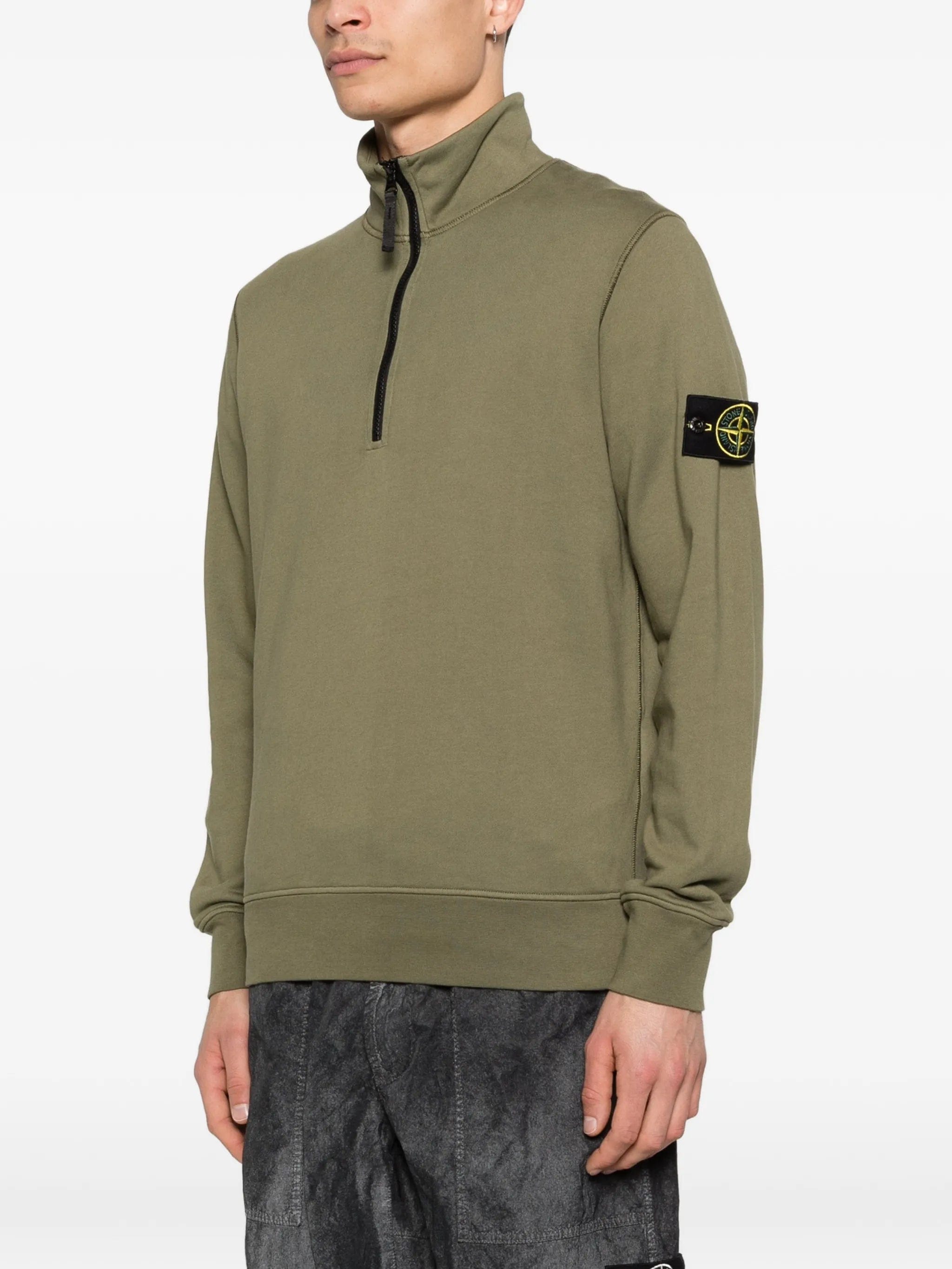 Stone Island half - zip sweatshirt