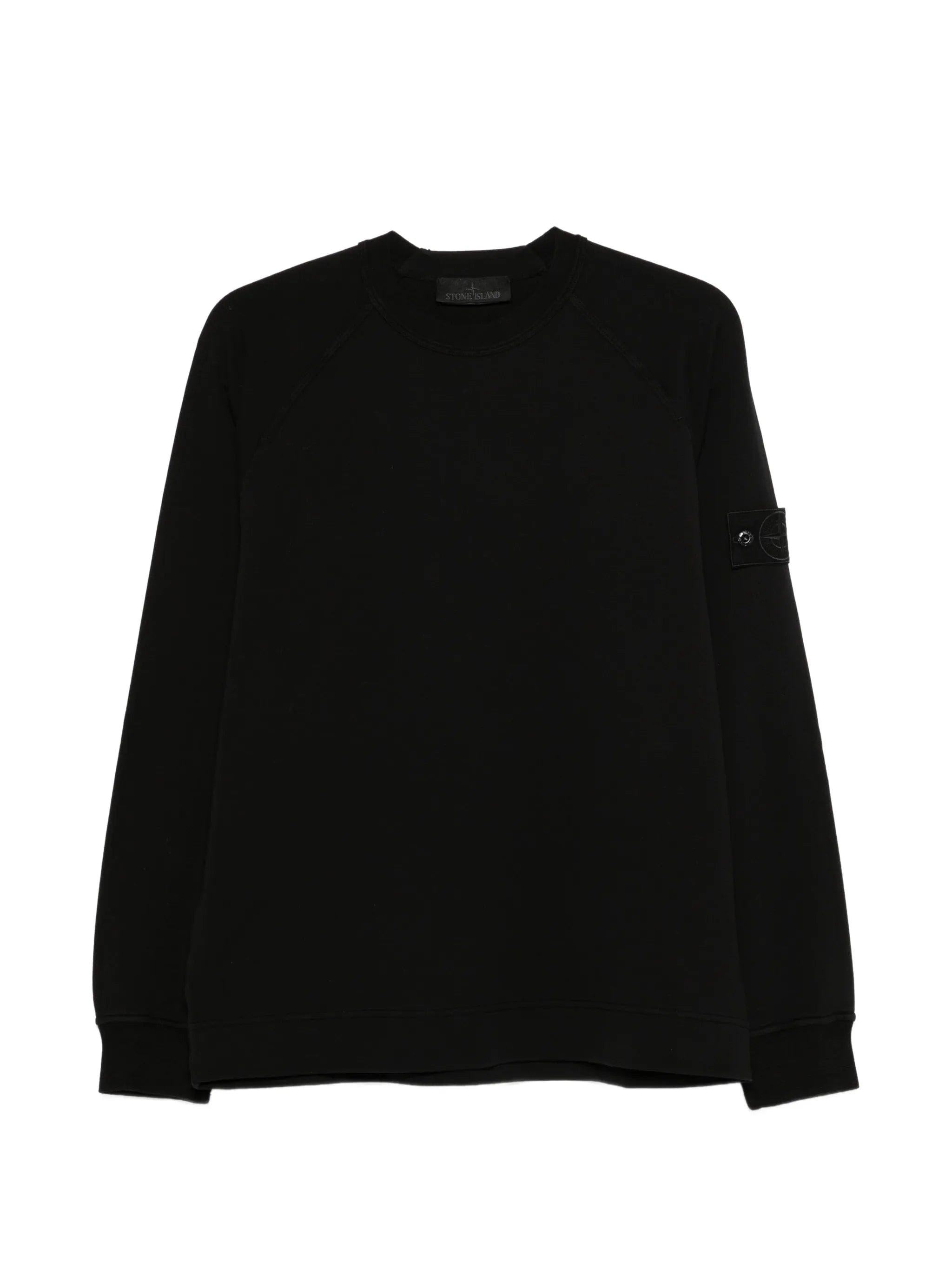 Stone Island long - sleeved logo - patch sweatshirt