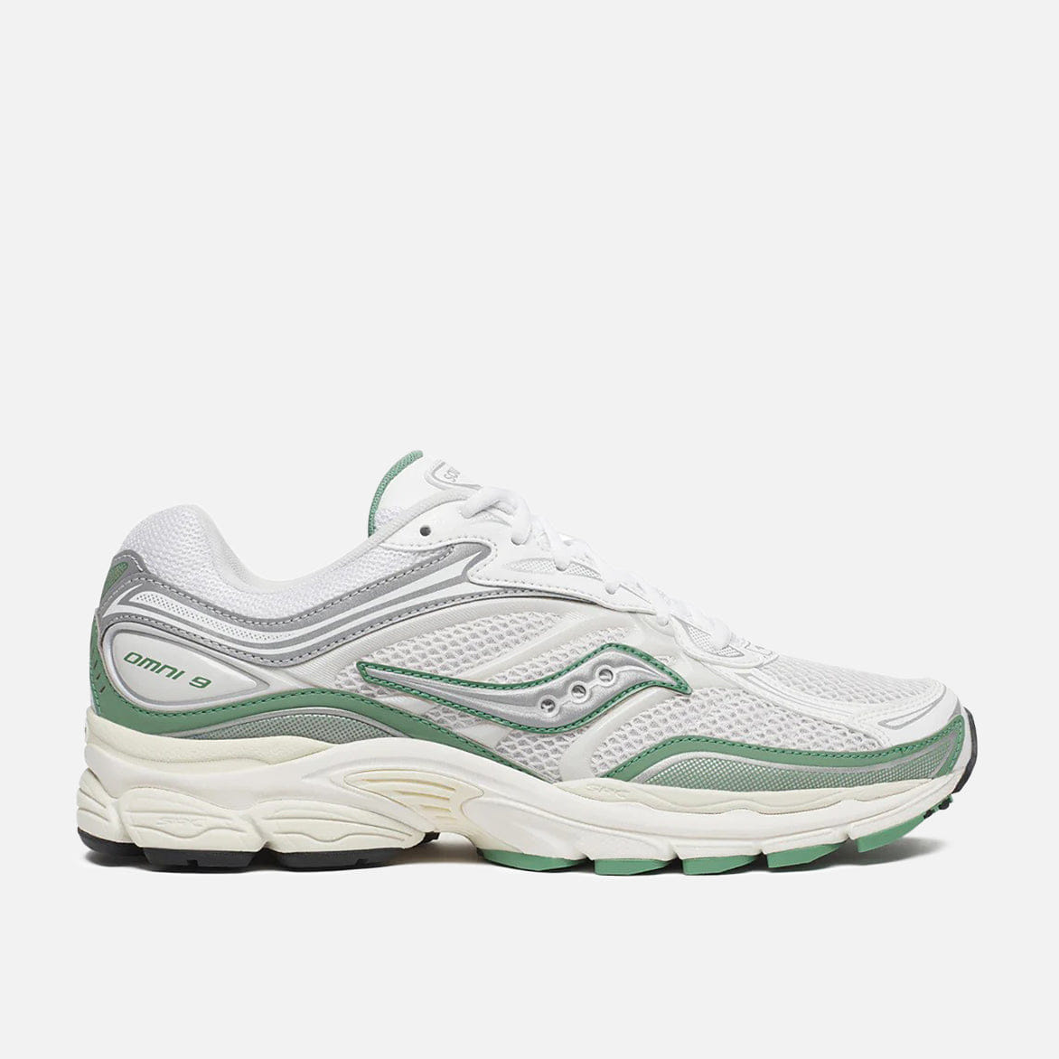 Saucony PROGRID OMNI 9 - IVORY / GREEN