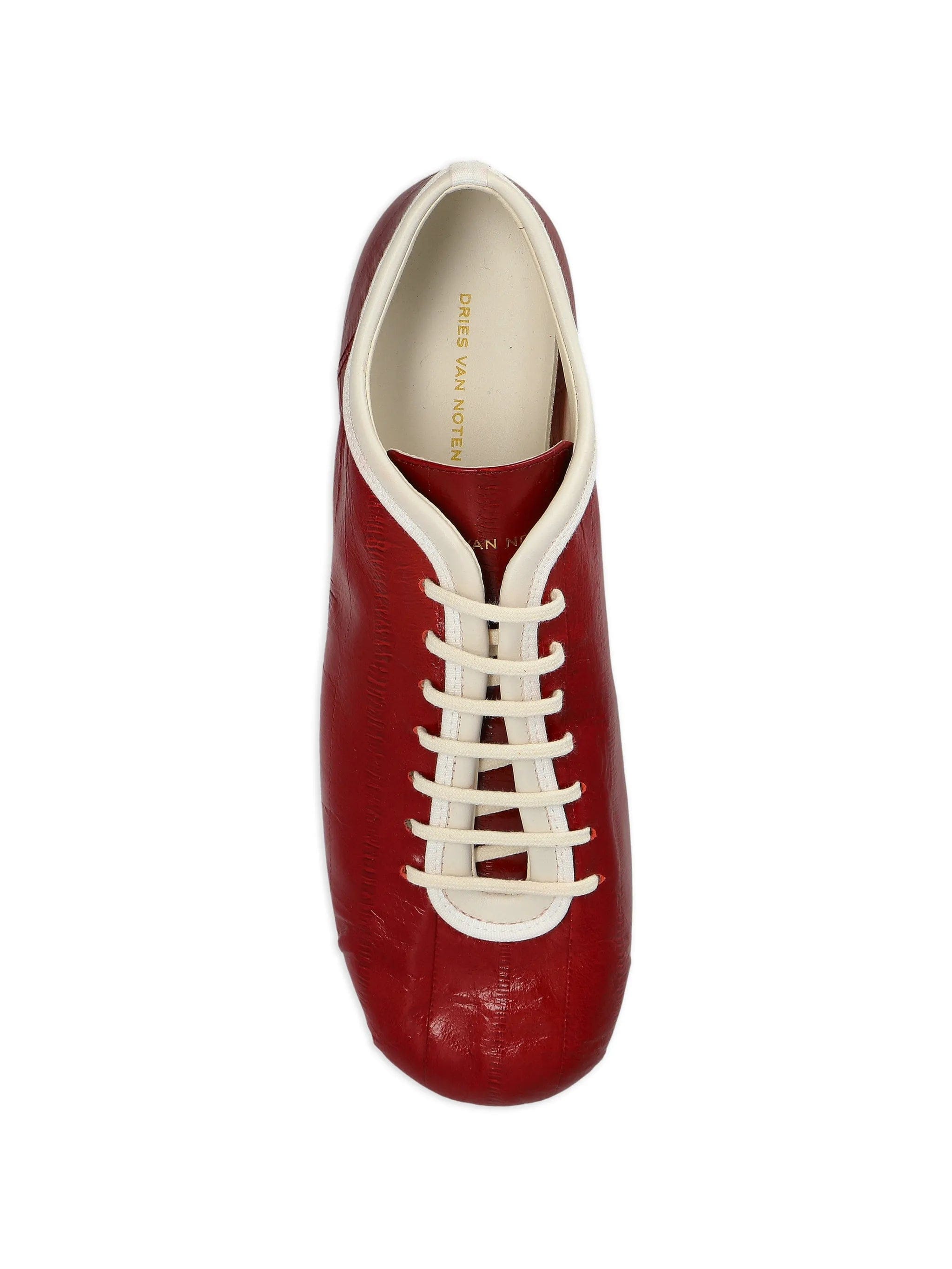 Dries Van Noten leather sneakers