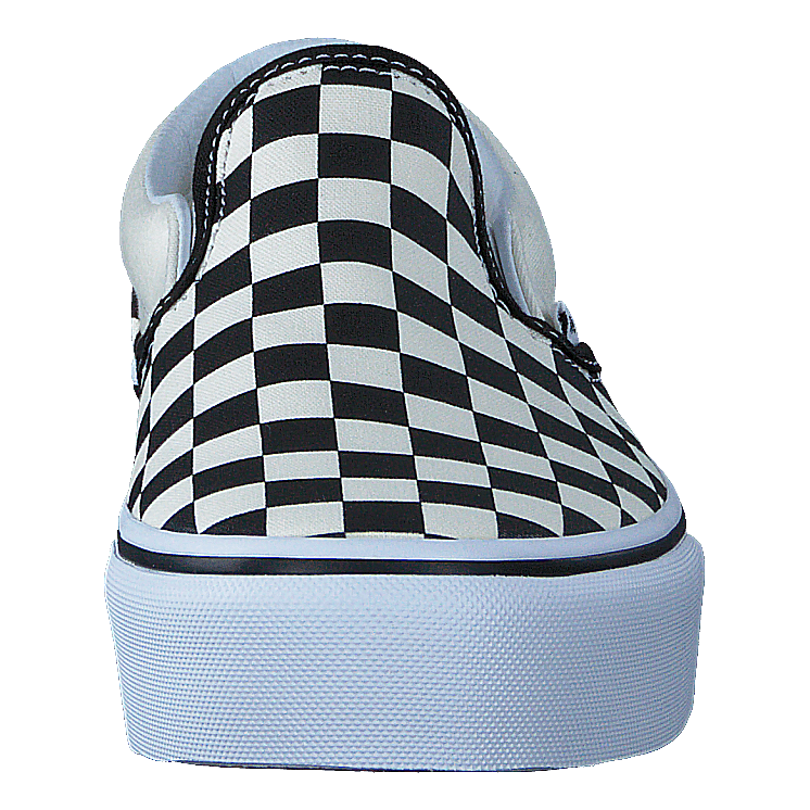 Vans Ua Classic Slip - on Platform Black And White Checker/white