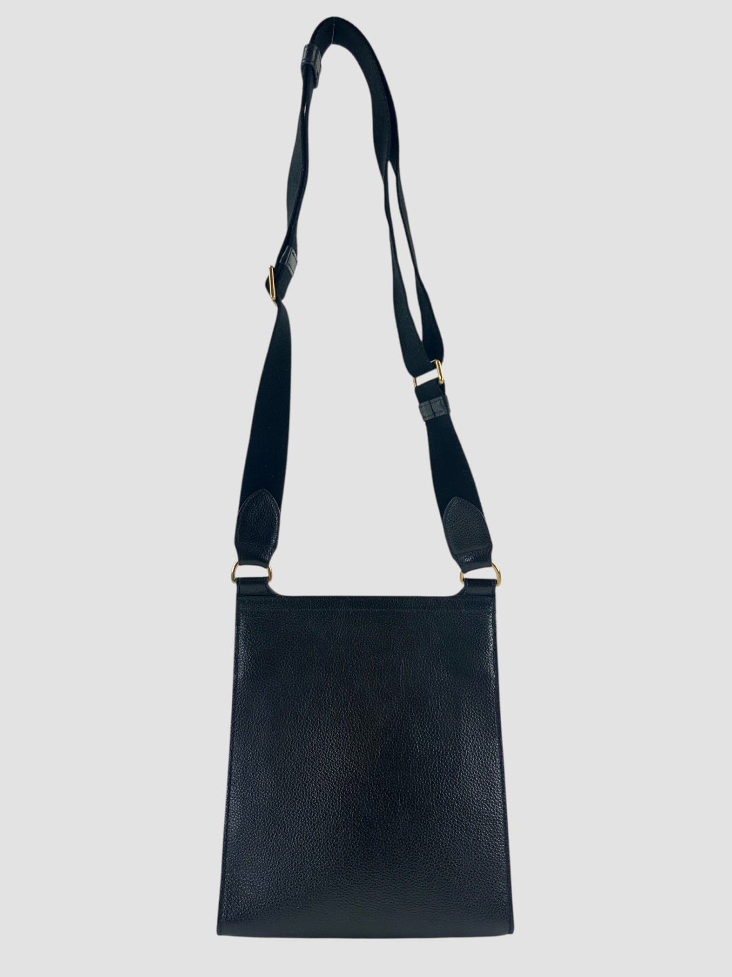 Mulberry Black Leather Medium Antony Crossbody