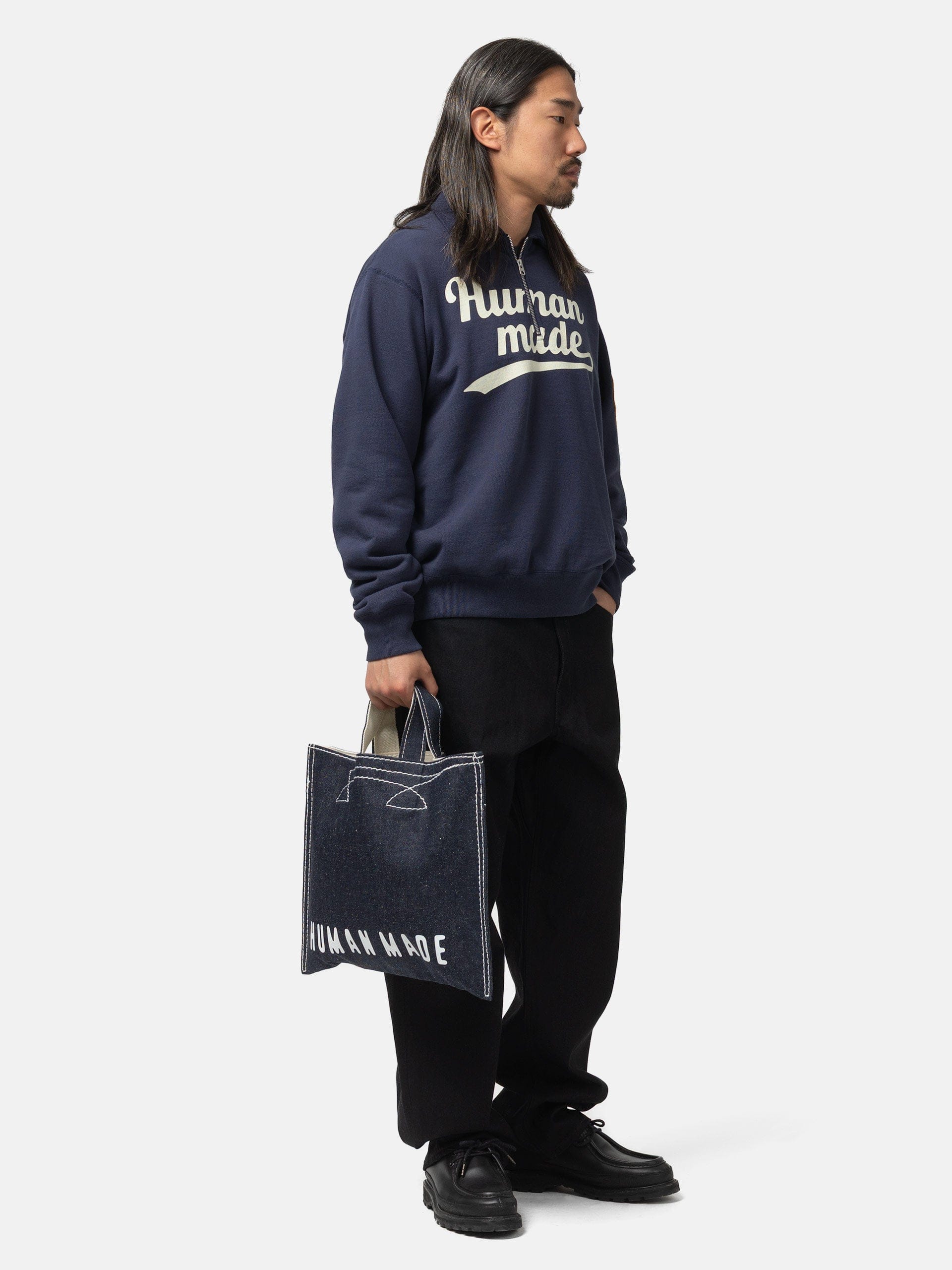 Human Made Denim Tote Indigo