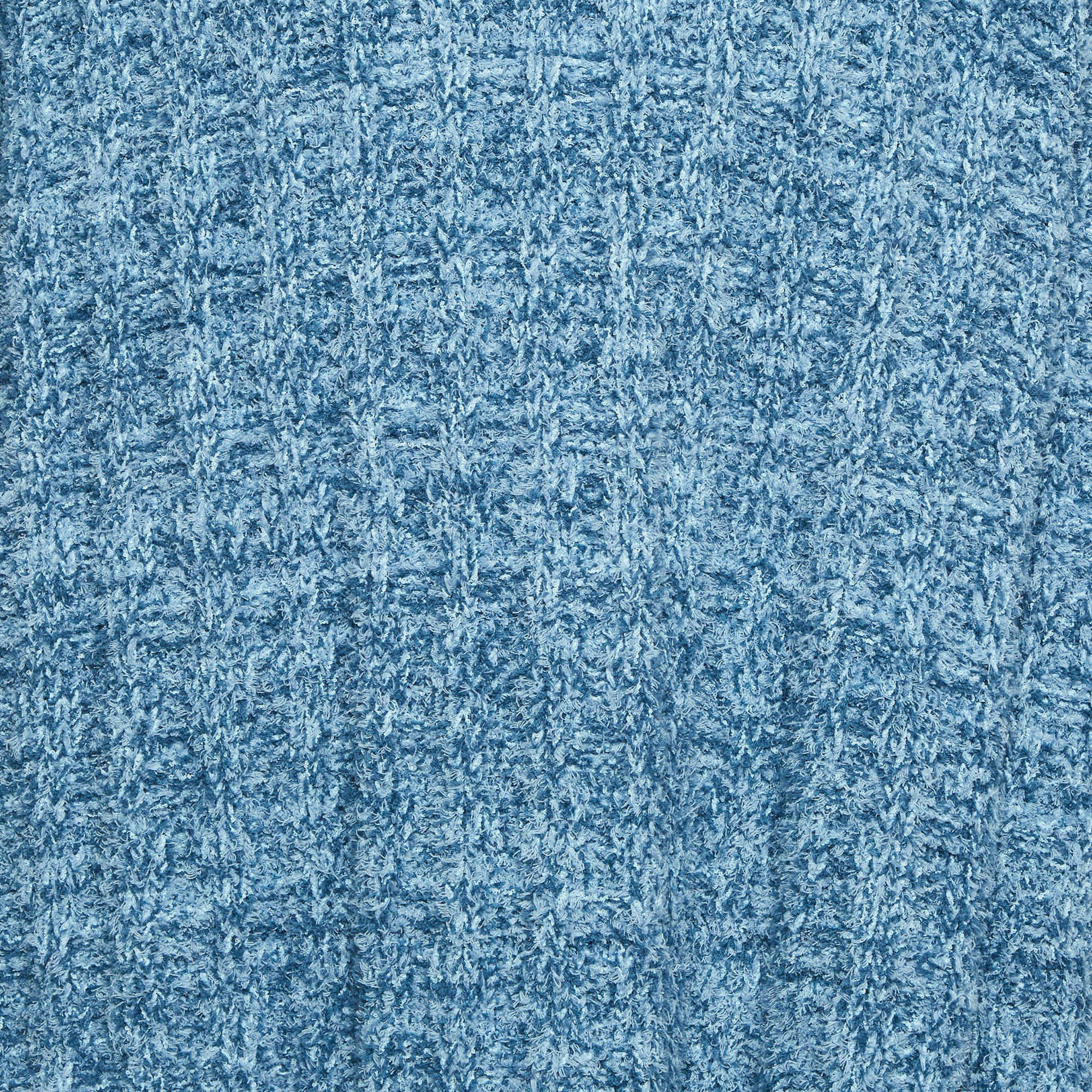 Maison Margiela Blue Textured Knit Oversized Sweater