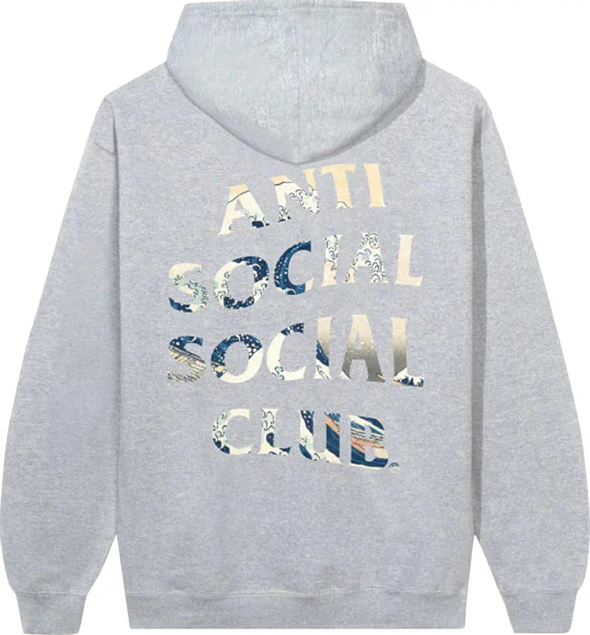 Anti Social Social Club Tonkatsu Heather Hoodie Grey